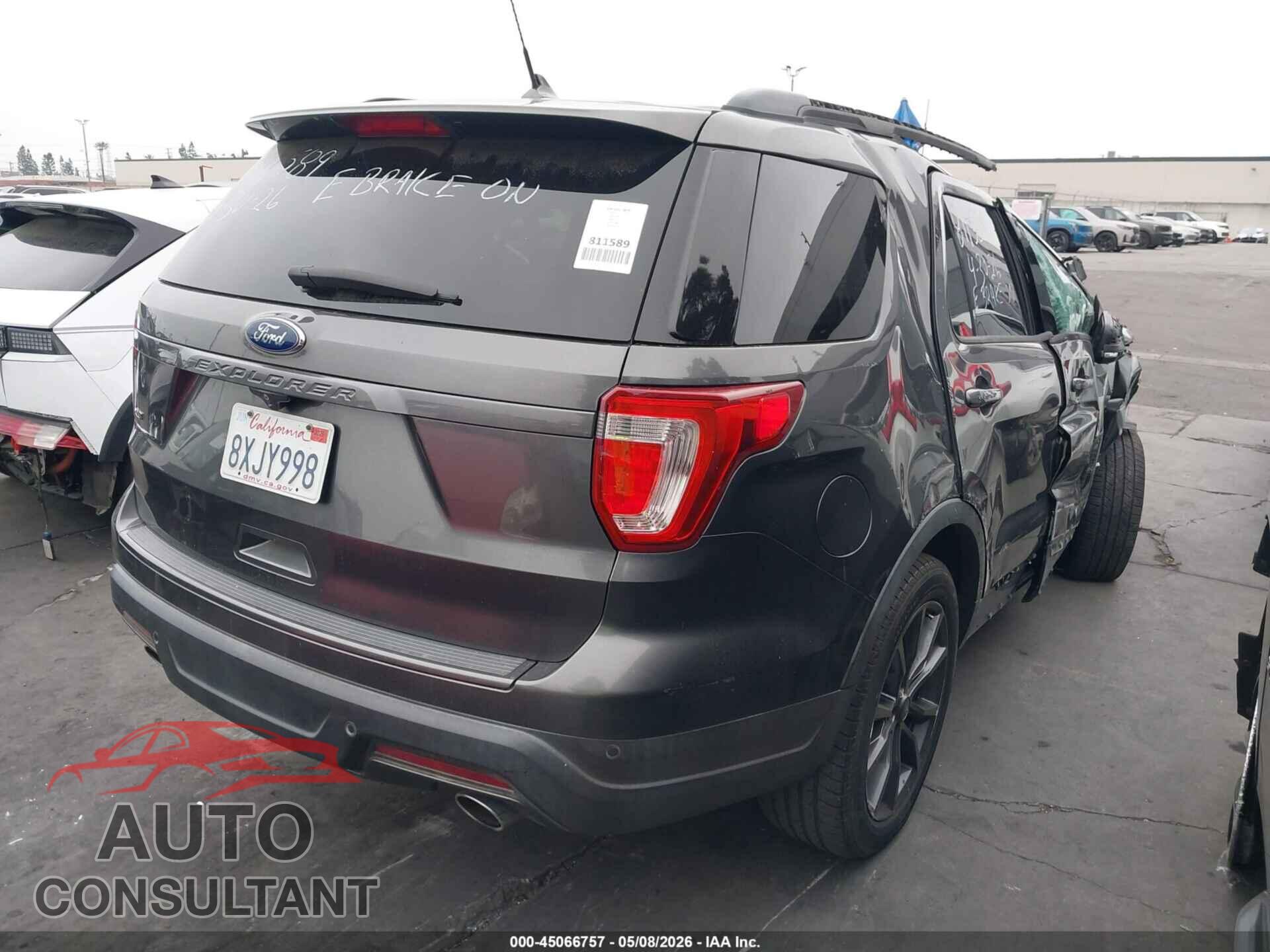 FORD EXPLORER 2018 - 1FM5K7D88JGB31822