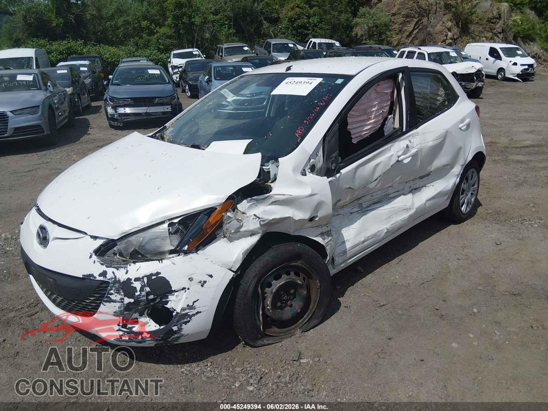 MAZDA MAZDA2 2011 - JM1DE1HZ1B0100588