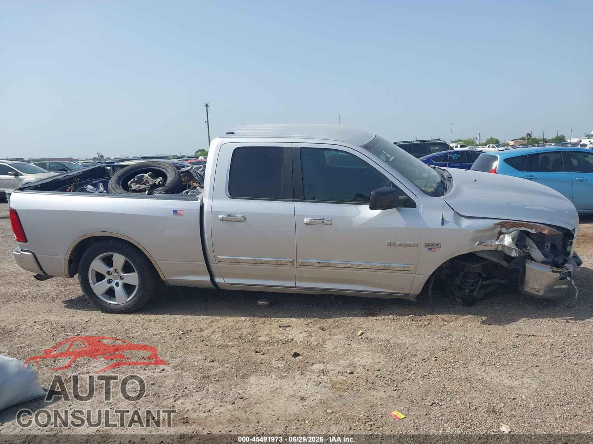 DODGE RAM 1500 2009 - 1D3HB18T79S767256