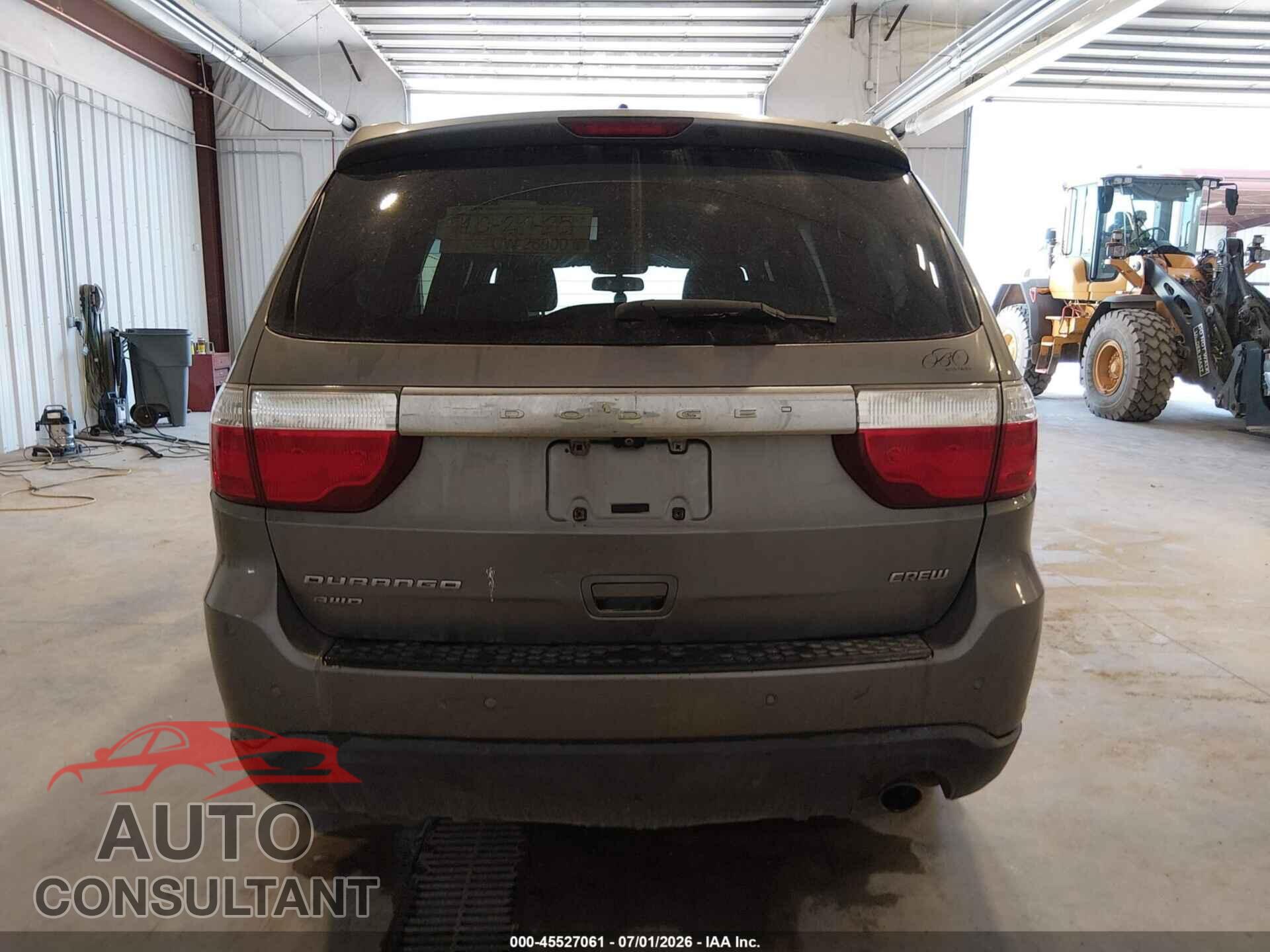 DODGE DURANGO 2012 - 1C4RDJDG4CC112666