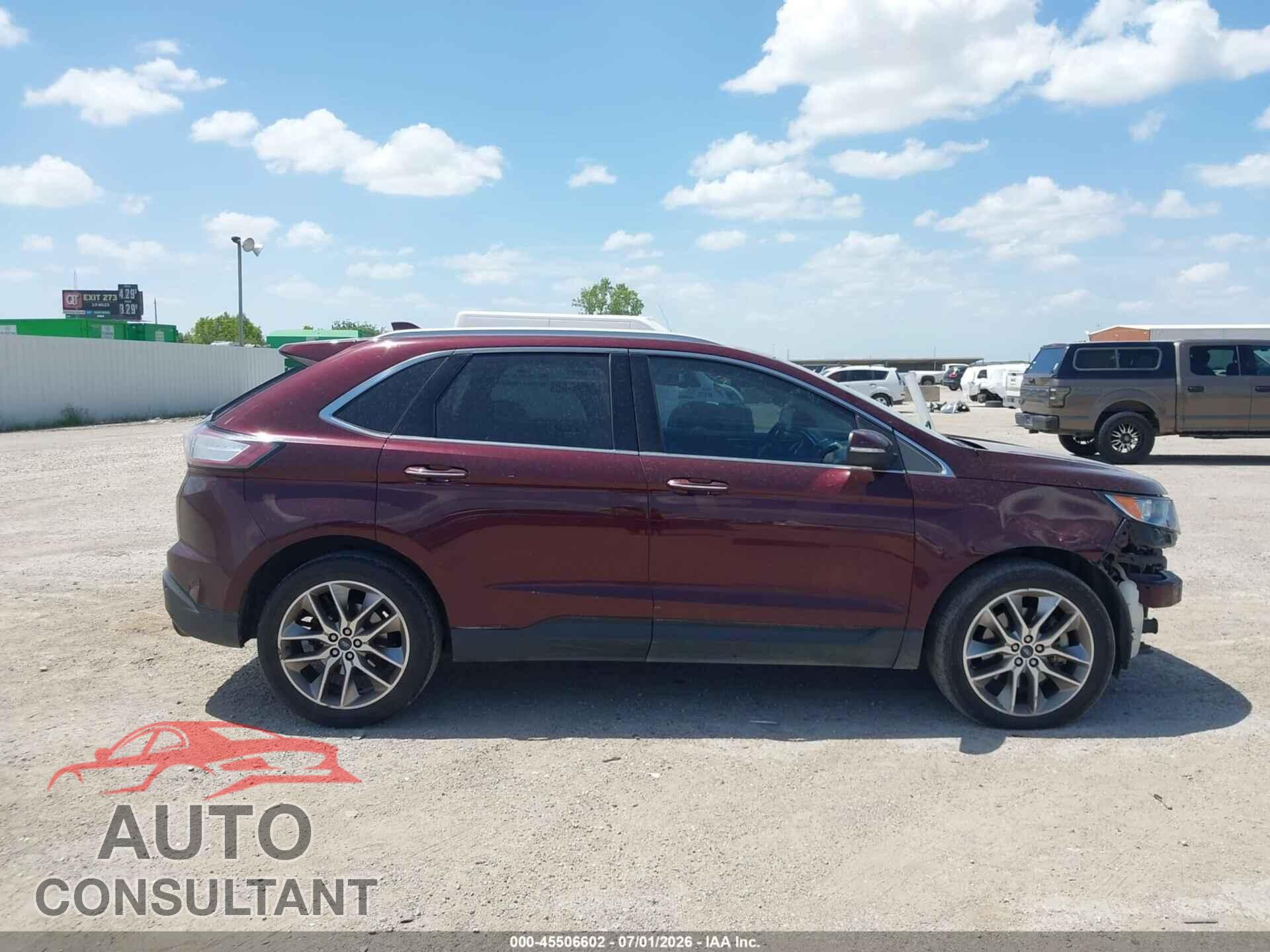 FORD EDGE 2017 - 2FMPK3K87HBC09089