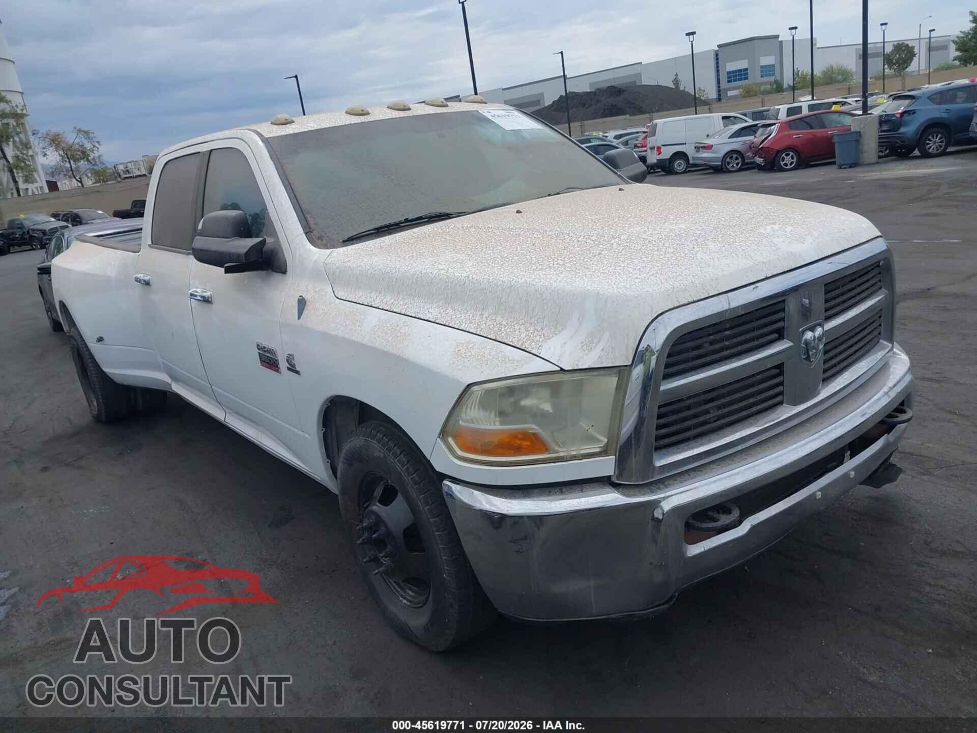 DODGE RAM 3500 2012 - 3C63DPHL8CG196351