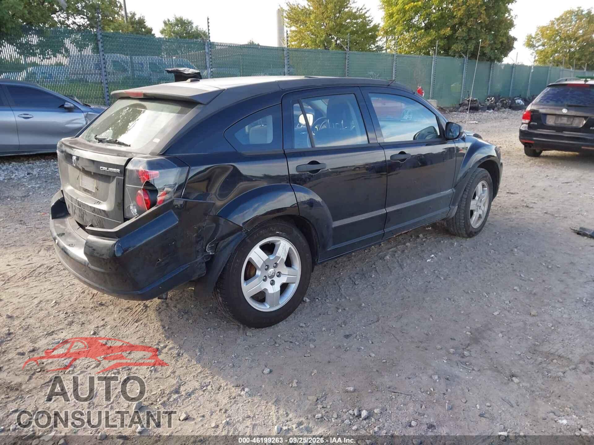 DODGE CALIBER 2012 - 1C3CDWBA9CD529118