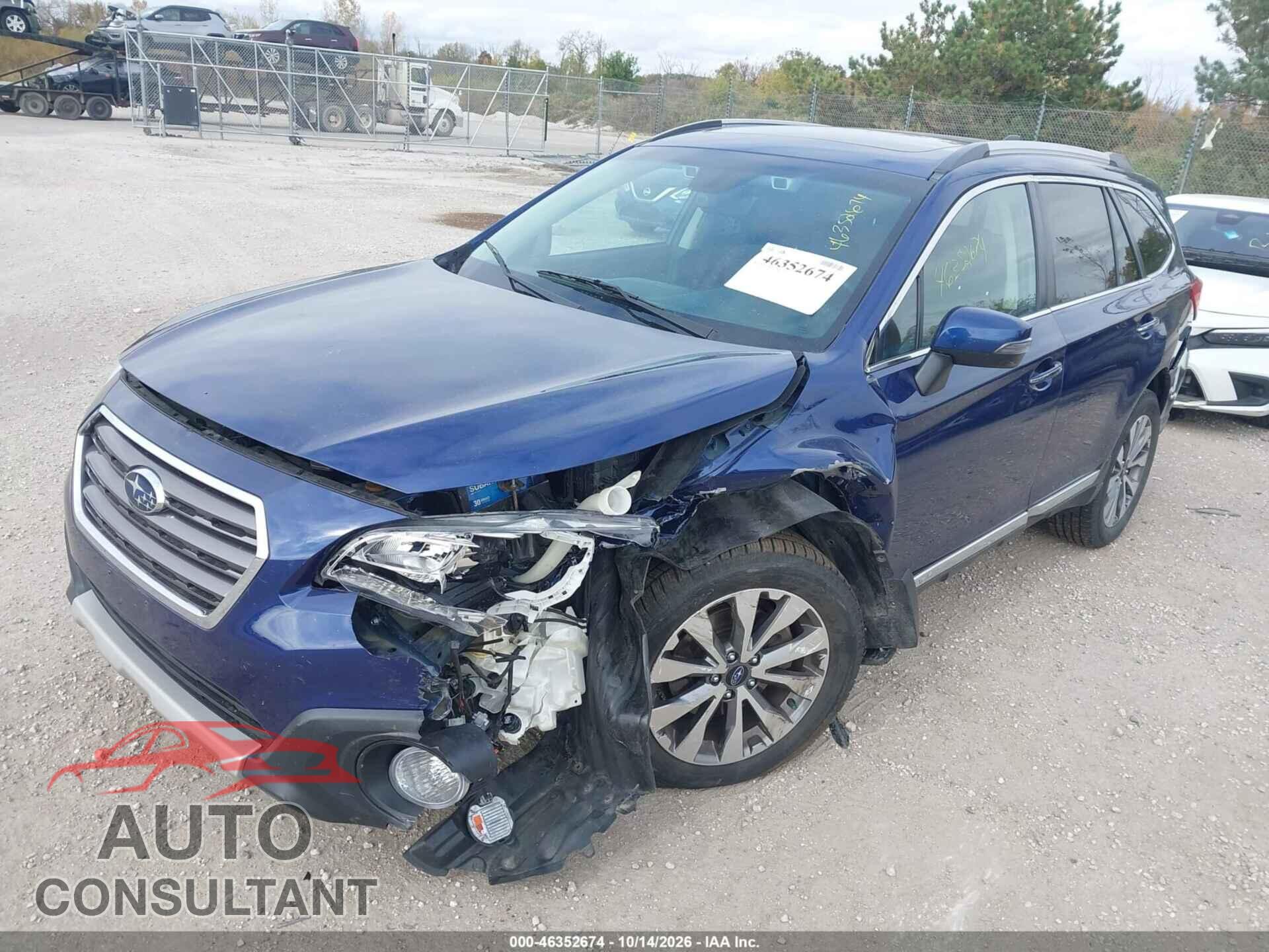 SUBARU OUTBACK 2017 - 4S4BSETC2H3321100