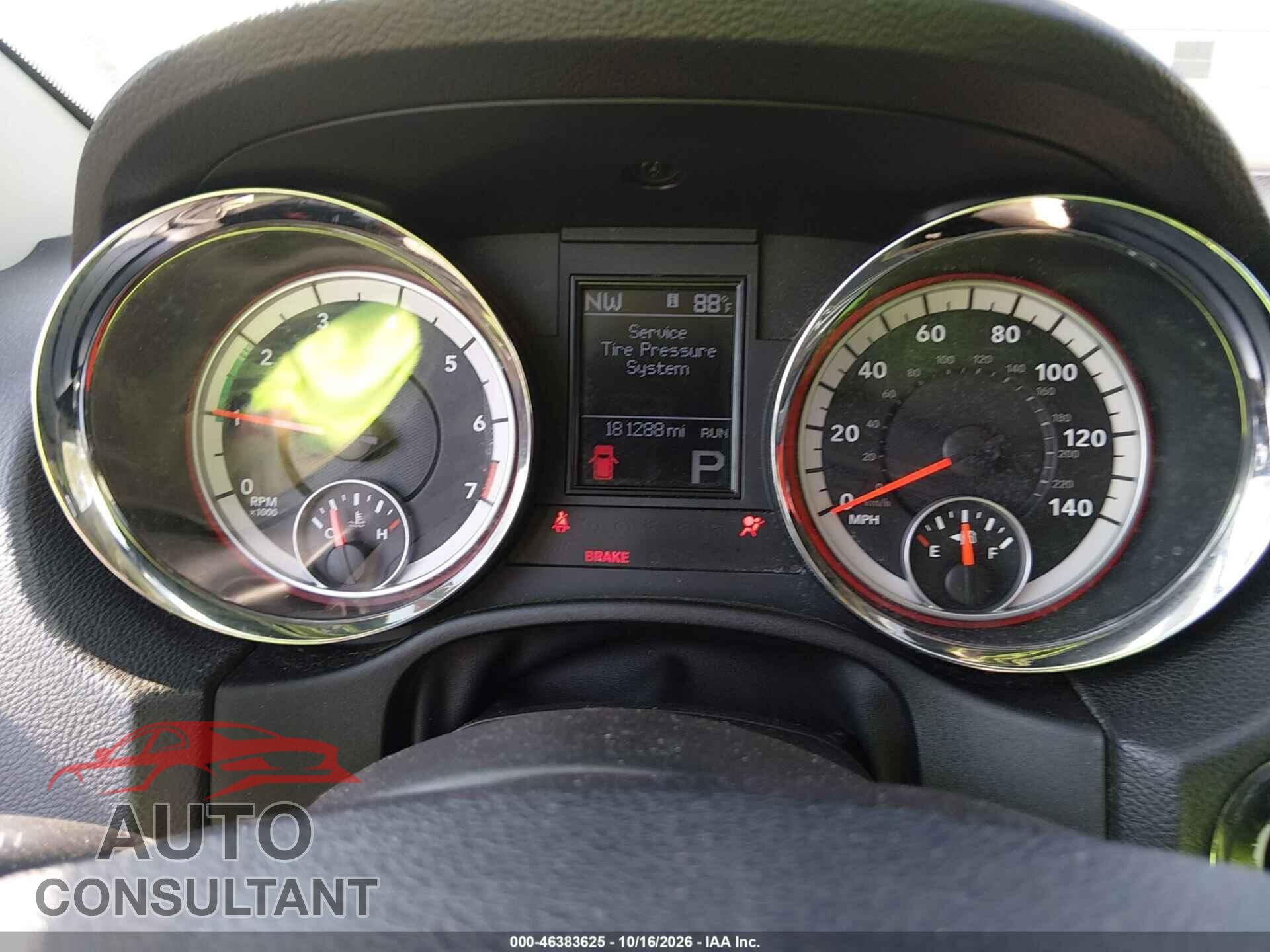 DODGE DURANGO 2012 - 1C4RDHDG0CC120319