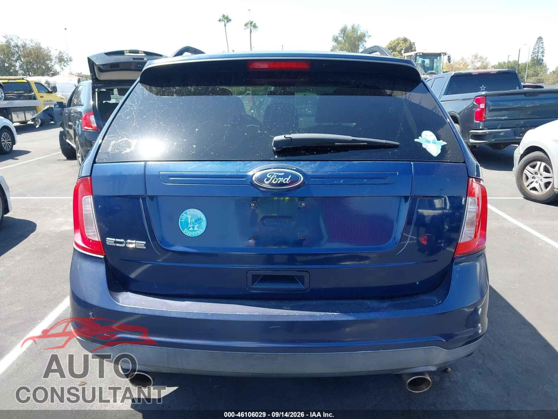 FORD EDGE 2012 - 2FMDK3GC4CBA62495