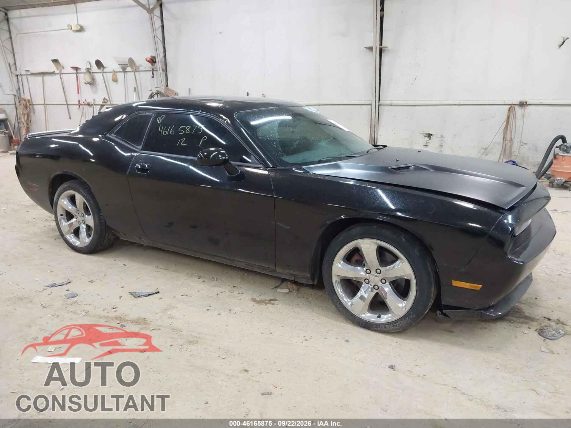 DODGE CHALLENGER 2012 - 2C3CDYAG2CH189363