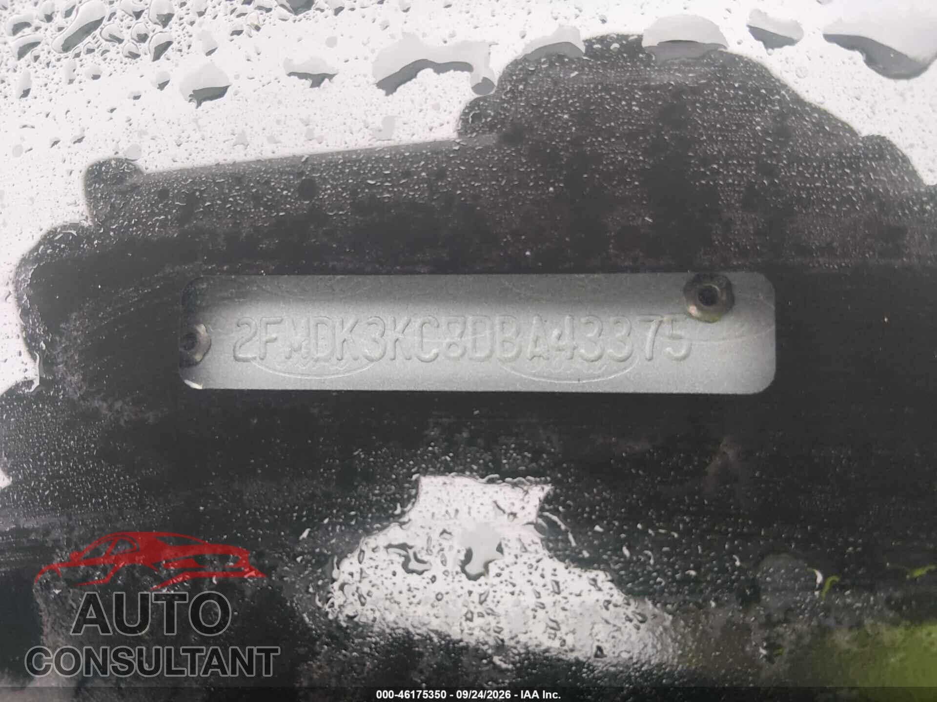 FORD EDGE 2013 - 2FMDK3KC8DBA43375