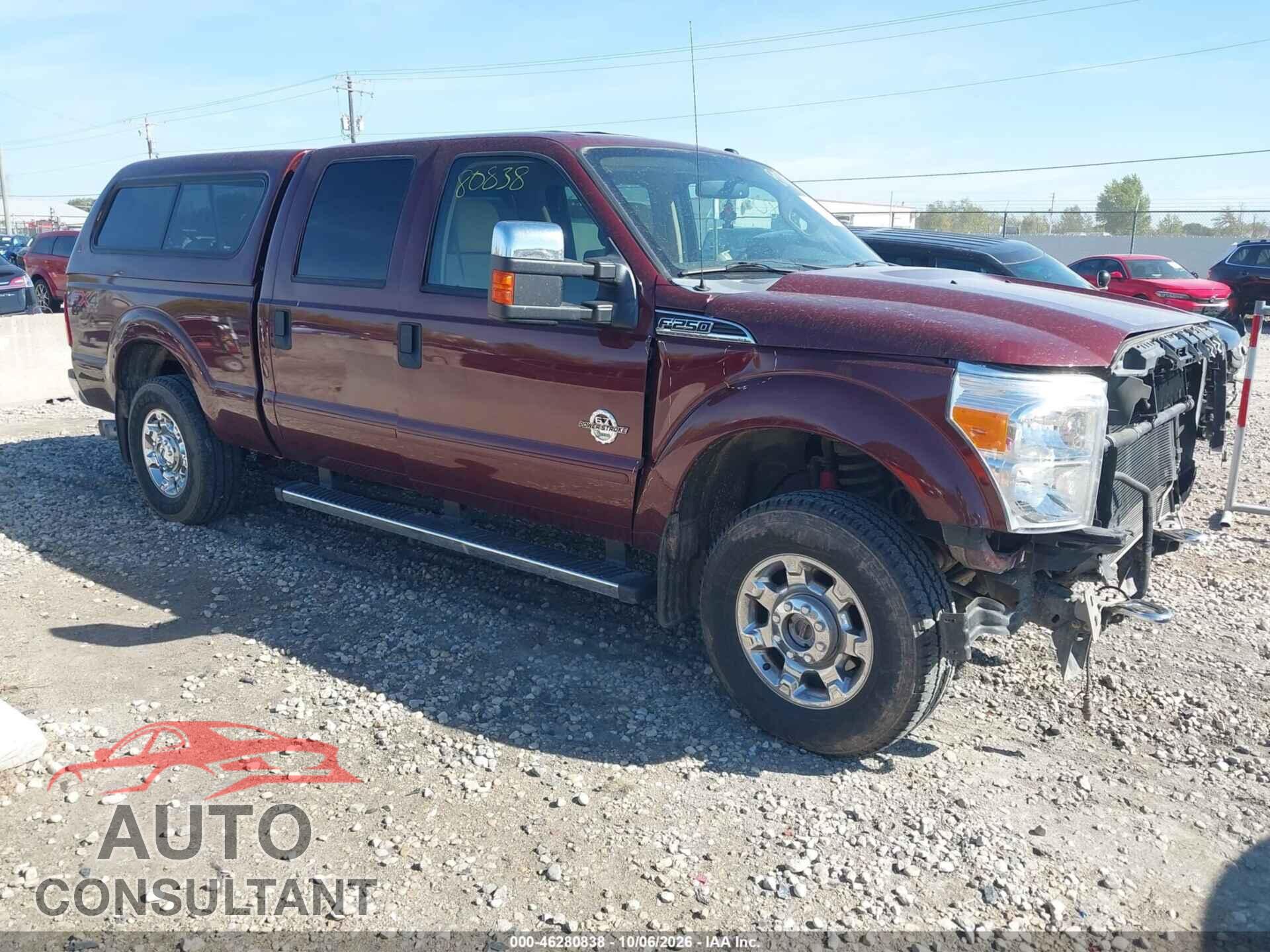 FORD F-250 2012 - 1FT7W2BT1CEA80982