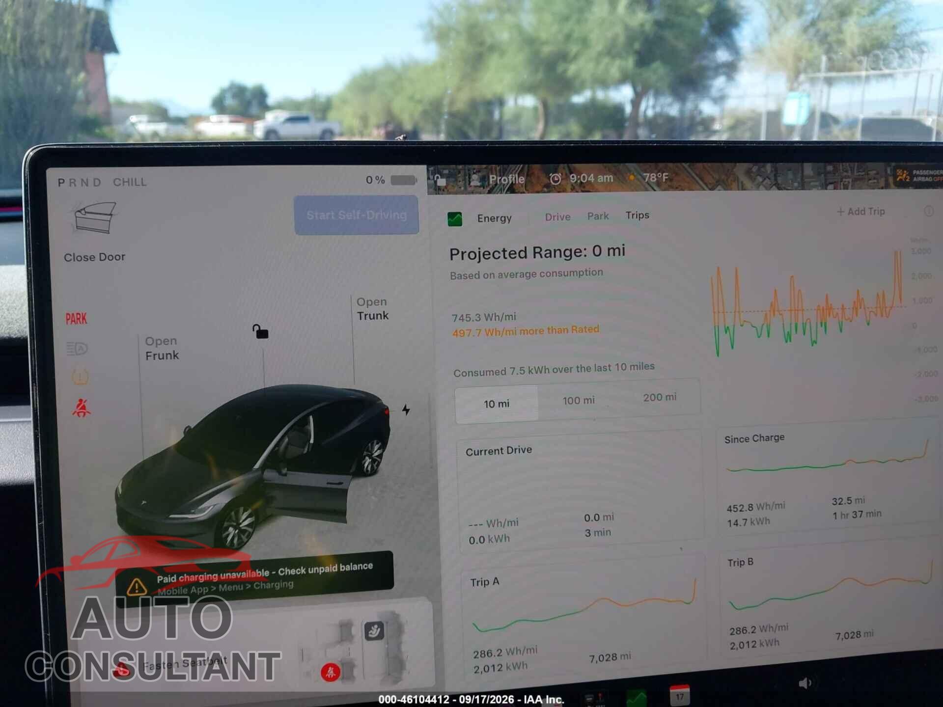 TESLA MODEL 3 2024 - 5YJ3E1EB7RF724877