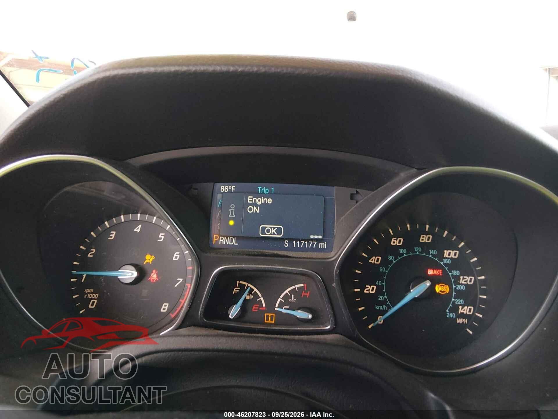 FORD FOCUS 2014 - 1FADP3F2XEL433392