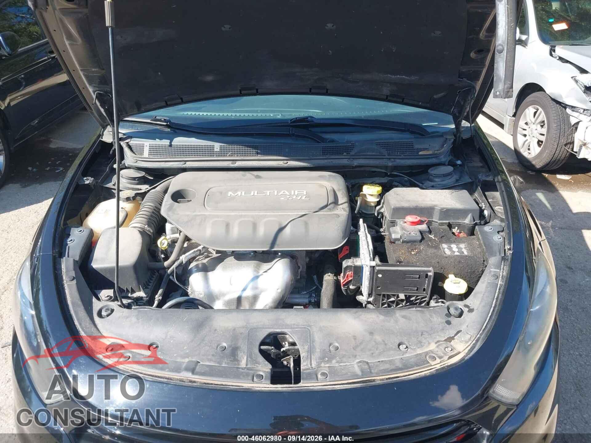 DODGE DART 2015 - 1C3CDFBB2FD404233
