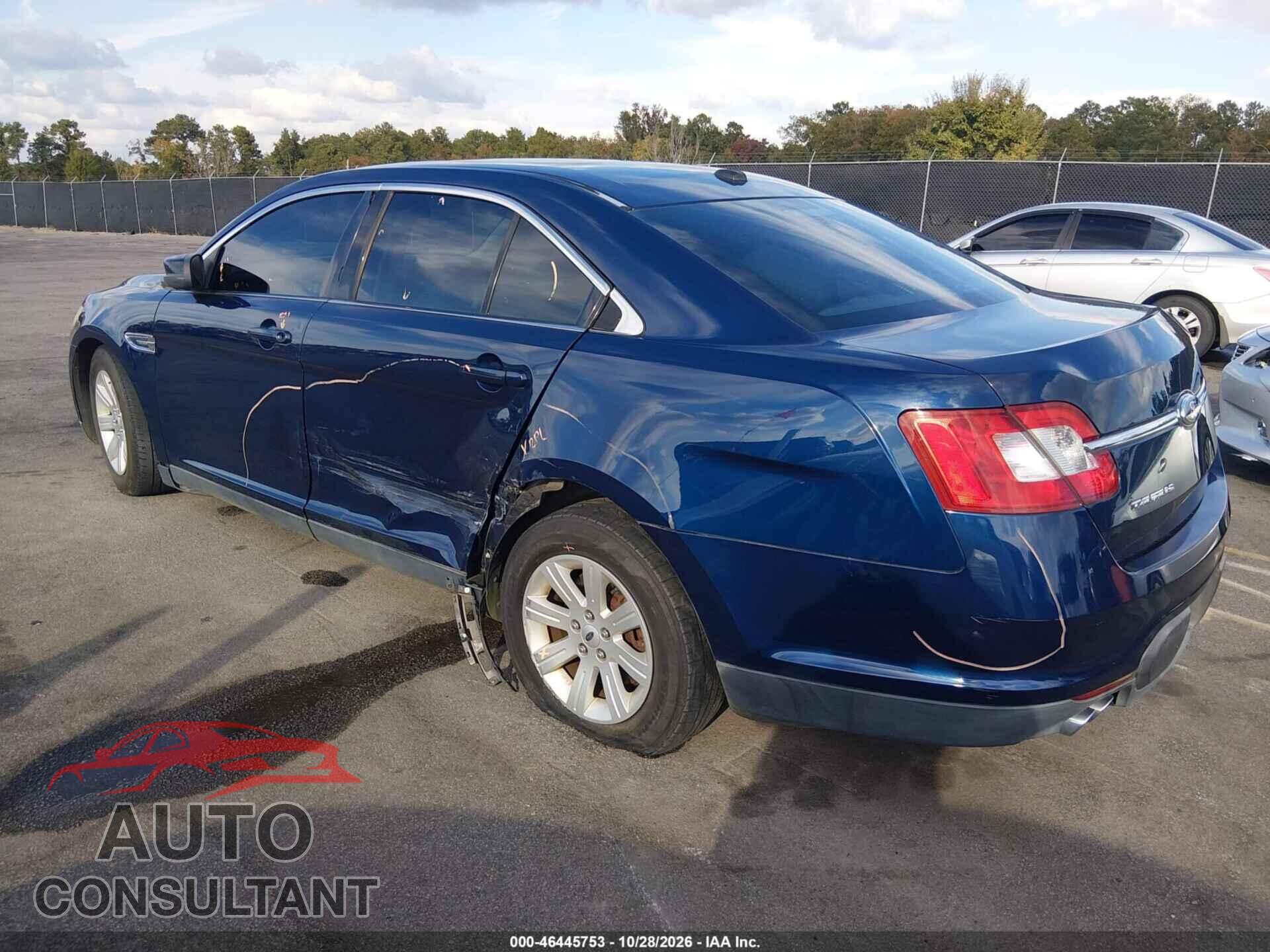 FORD TAURUS 2012 - 1FAHP2DW6CG122274