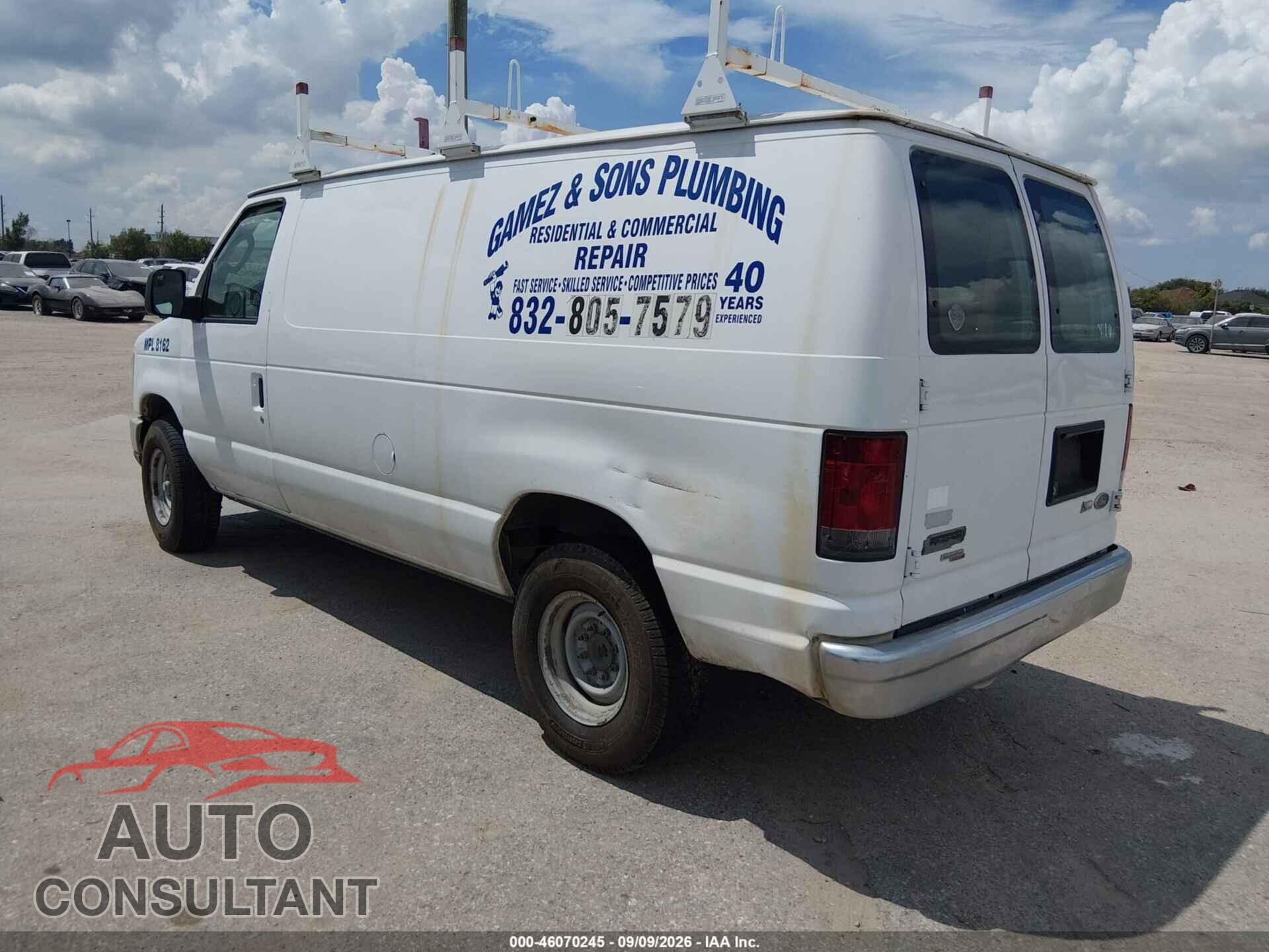 FORD E-250 2012 - 1FTNE2EW1CDA23400