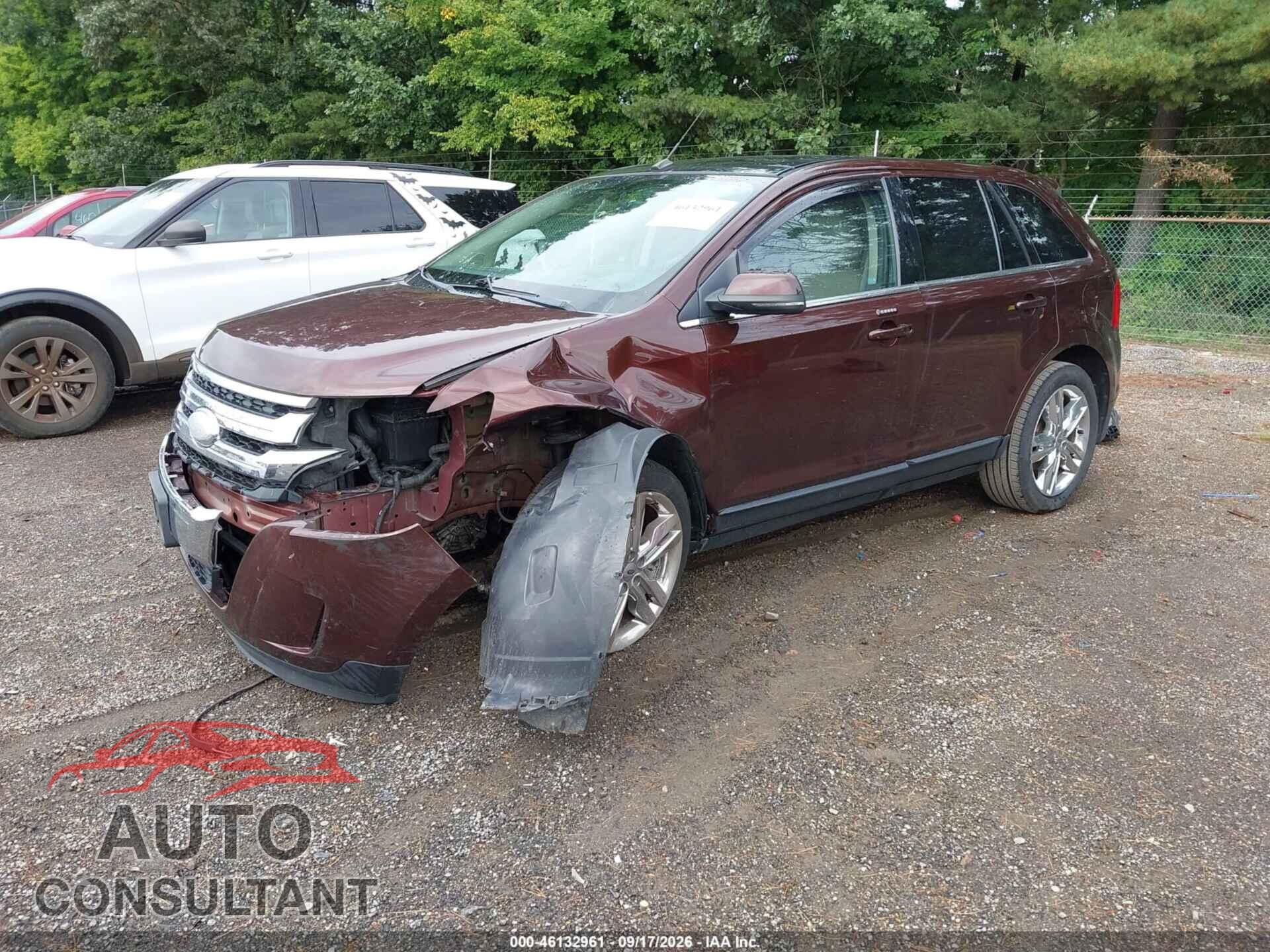 FORD EDGE 2012 - 2FMDK3KC1CBA68200