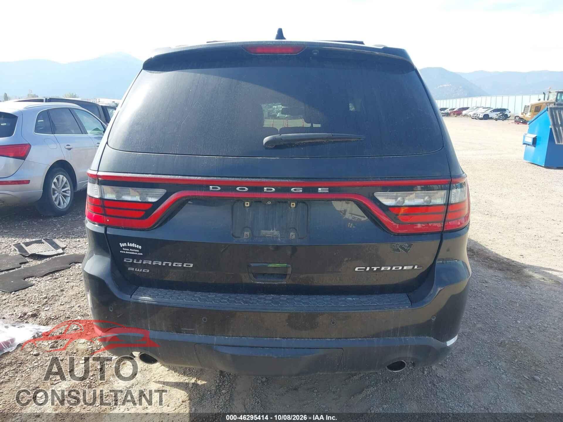 DODGE DURANGO 2014 - 1C4RDJEG6EC332814