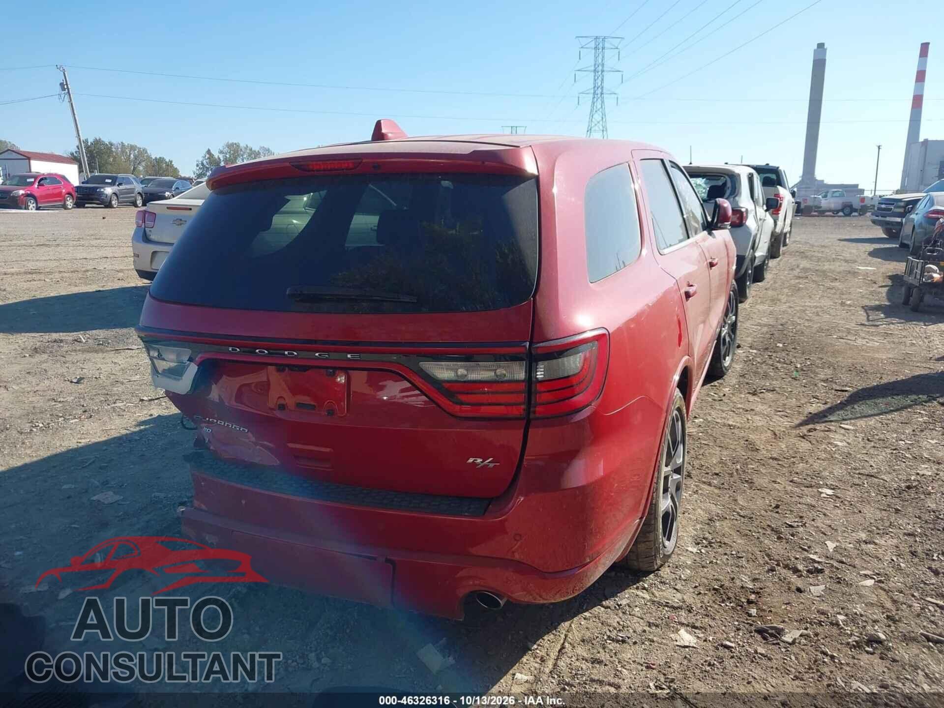 DODGE DURANGO 2017 - 1C4SDJCT6HC797261