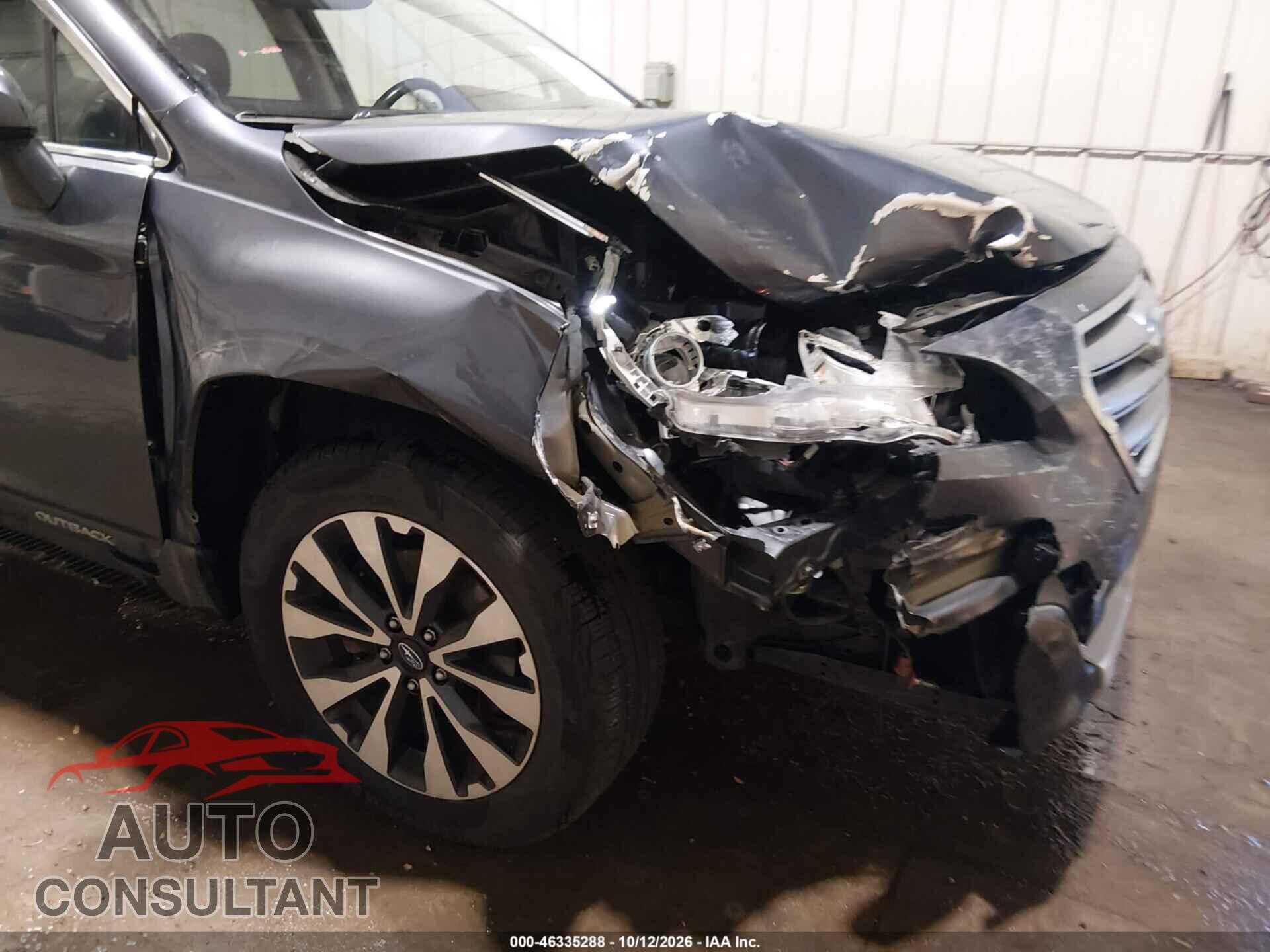 SUBARU OUTBACK 2016 - 4S4BSANC2G3241817