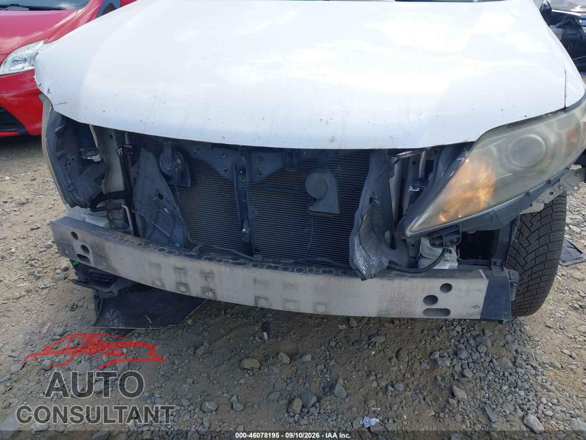 LEXUS RX 350 2010 - 2T2BK1BA2AC002947