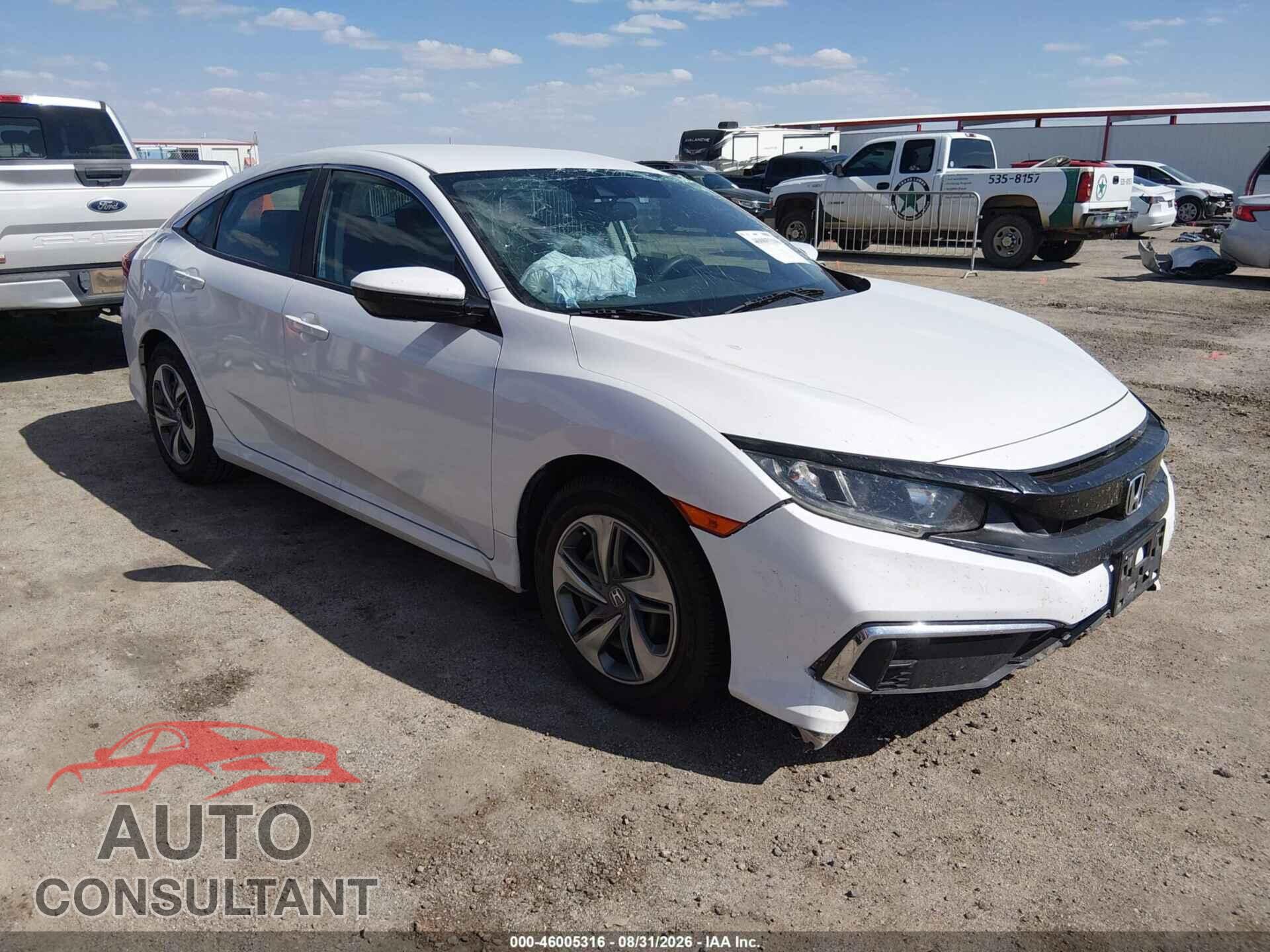 HONDA CIVIC 2019 - 2HGFC2F64KH556899