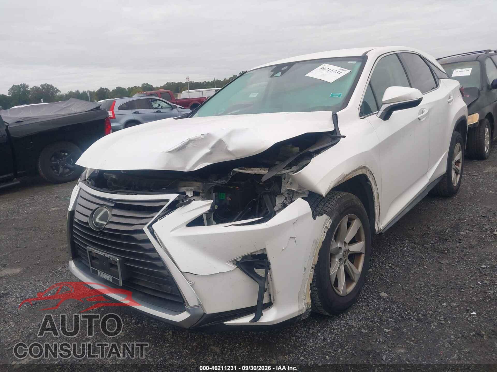 LEXUS RX 350 2017 - 2T2BZMCA8HC120359