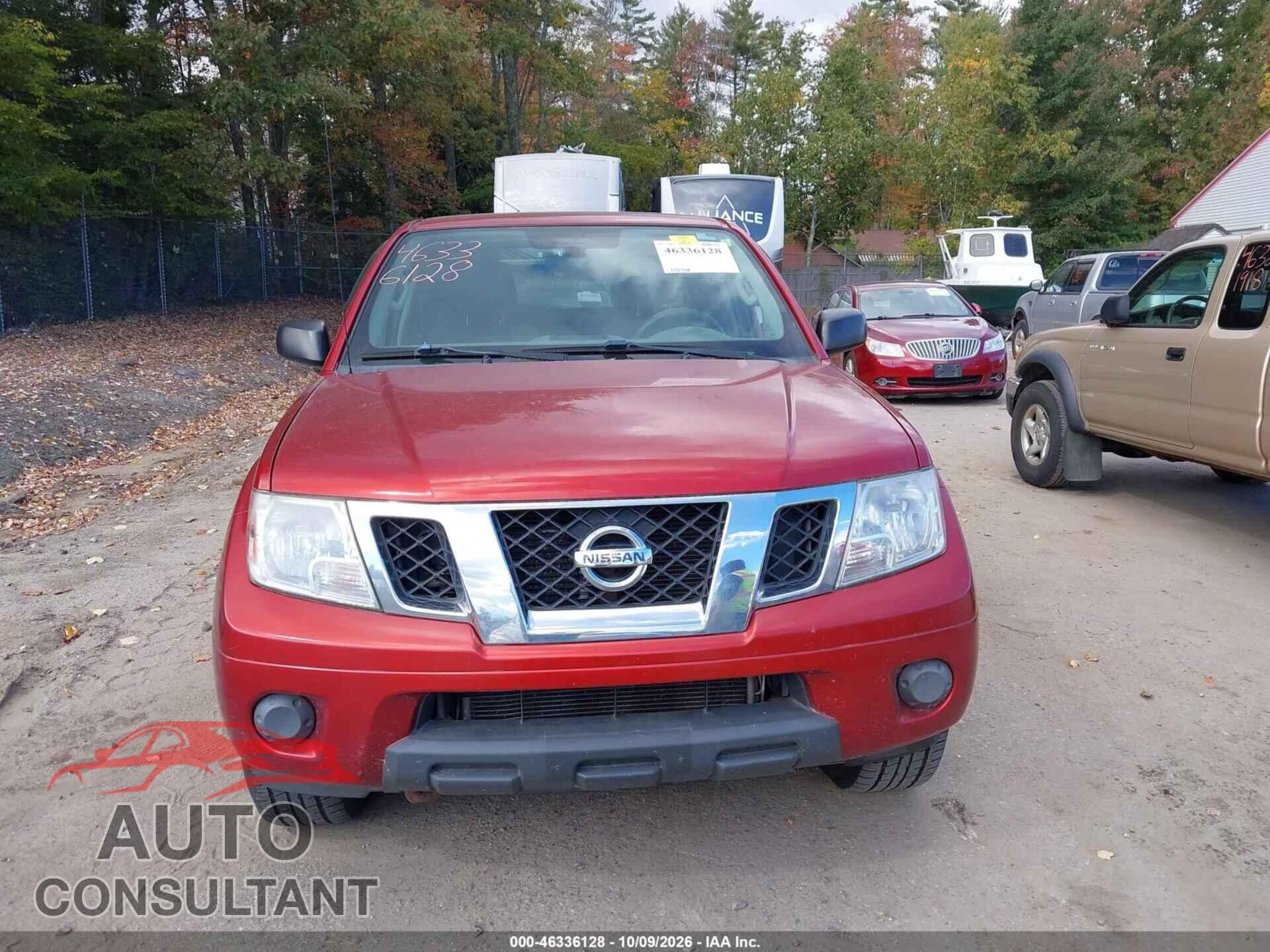 NISSAN FRONTIER 2012 - 1N6AD0EV7CC462908