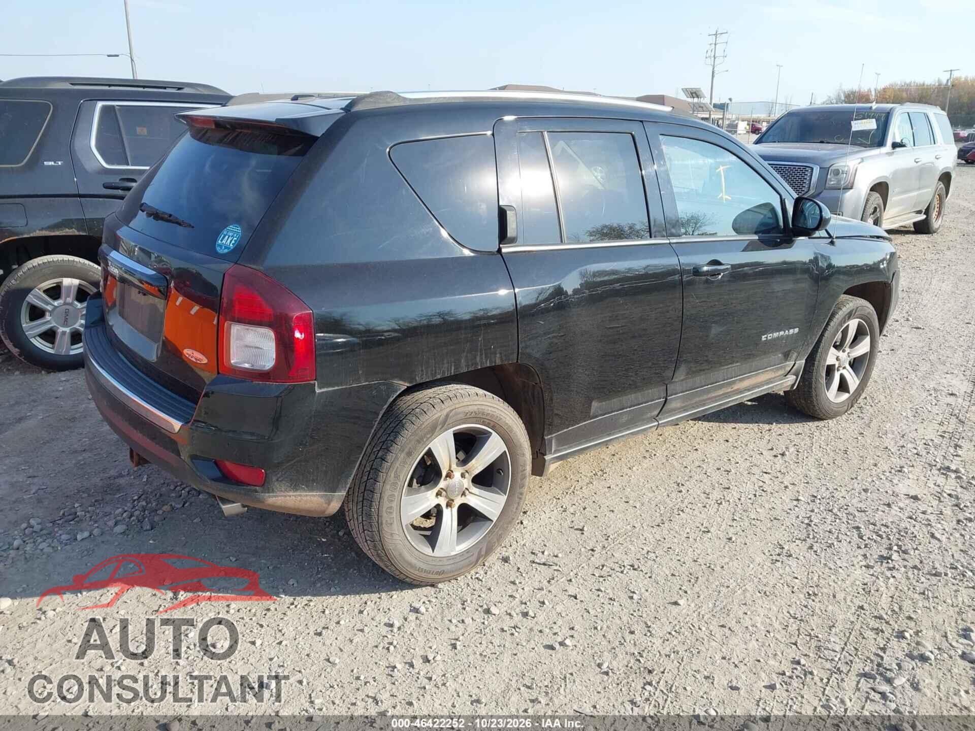 JEEP COMPASS 2017 - 1C4NJDEB3HD175996