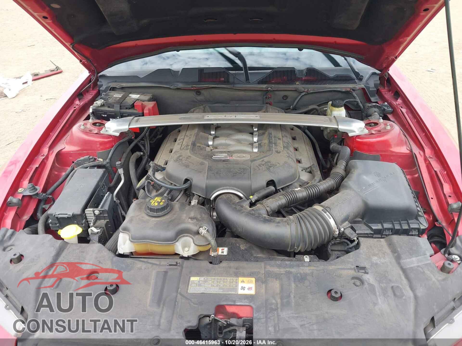 FORD MUSTANG 2013 - 1ZVBP8CF6D5252103