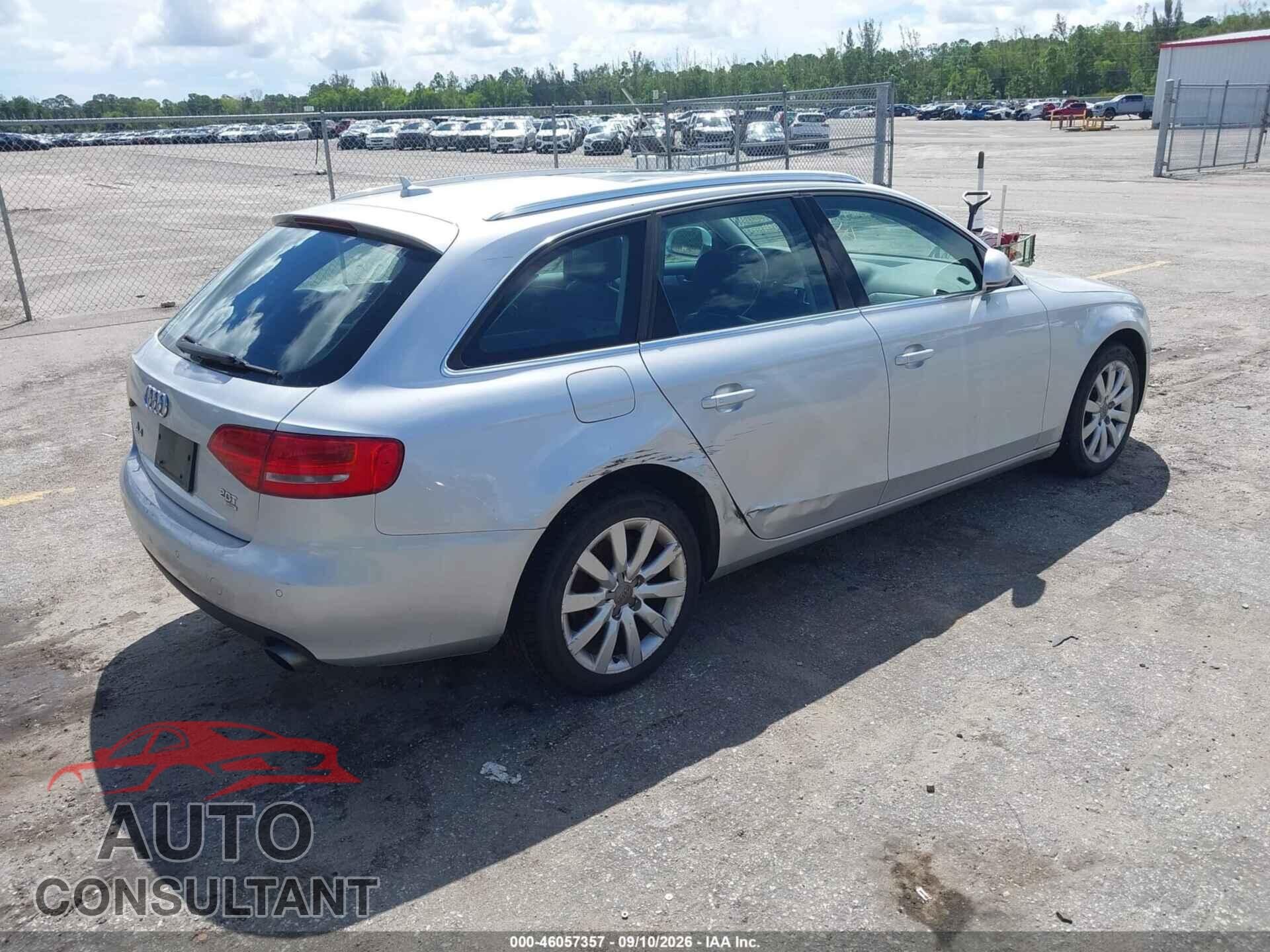 AUDI A4 2009 - WAUGF78K59A184531