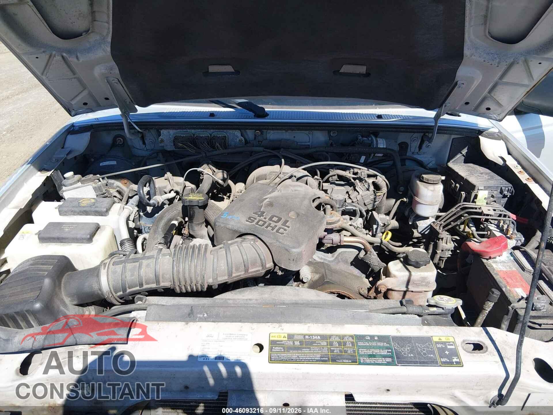 FORD RANGER 2011 - 1FTLR4FE1BPB22549