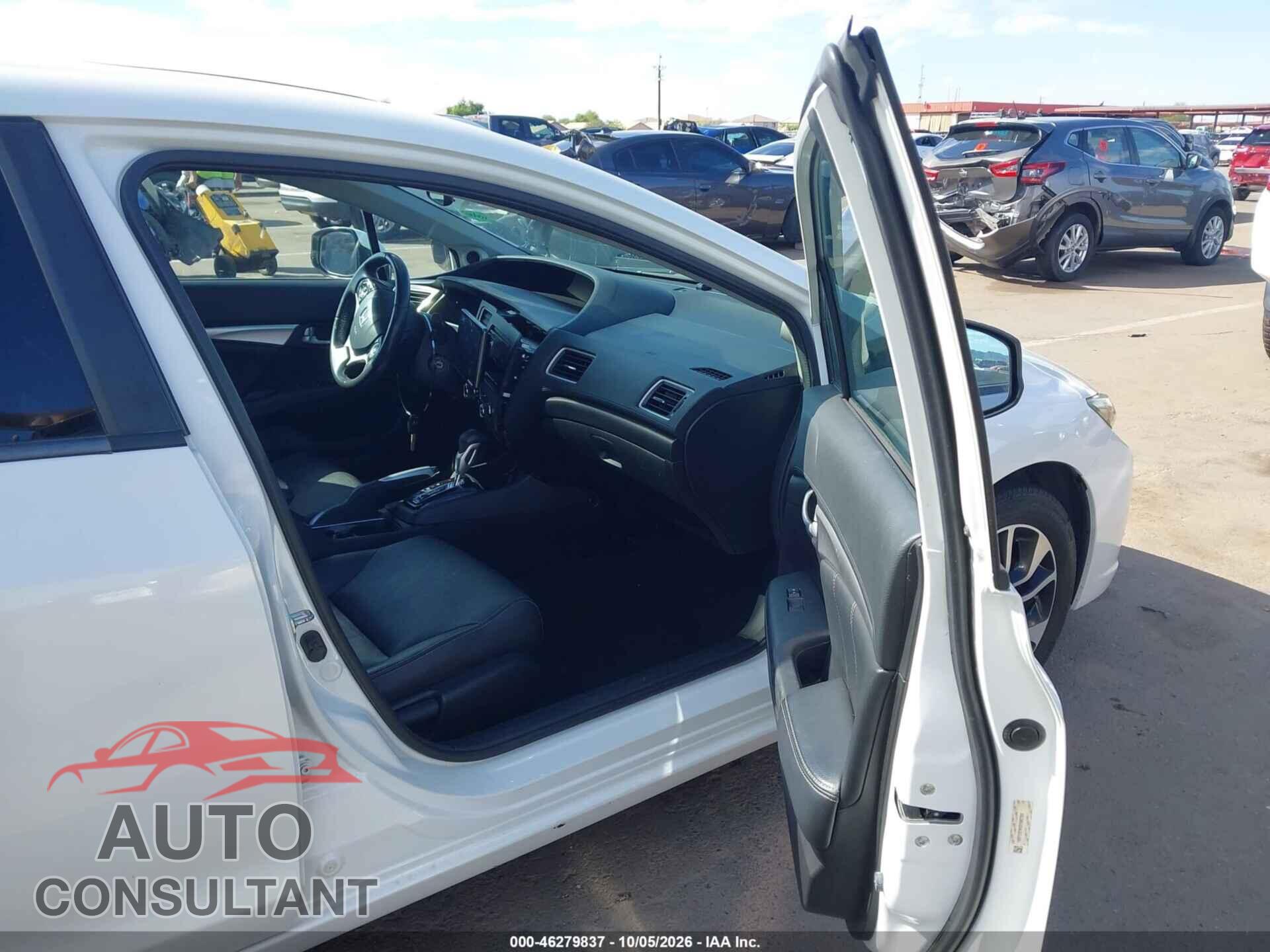 HONDA CIVIC 2013 - 19XFB2F99DE082703