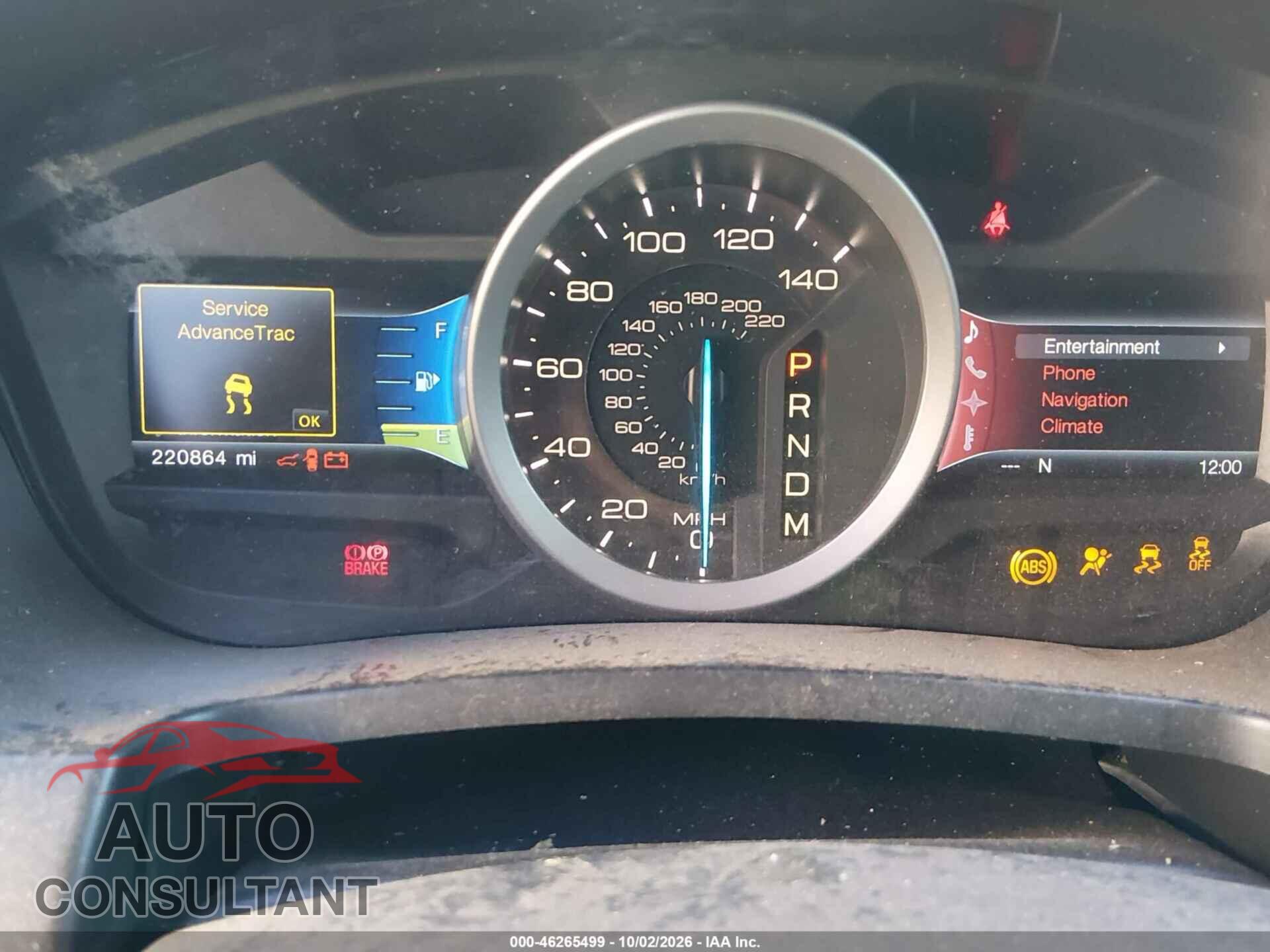FORD EXPLORER 2012 - 1FMHK7D84CGA82909