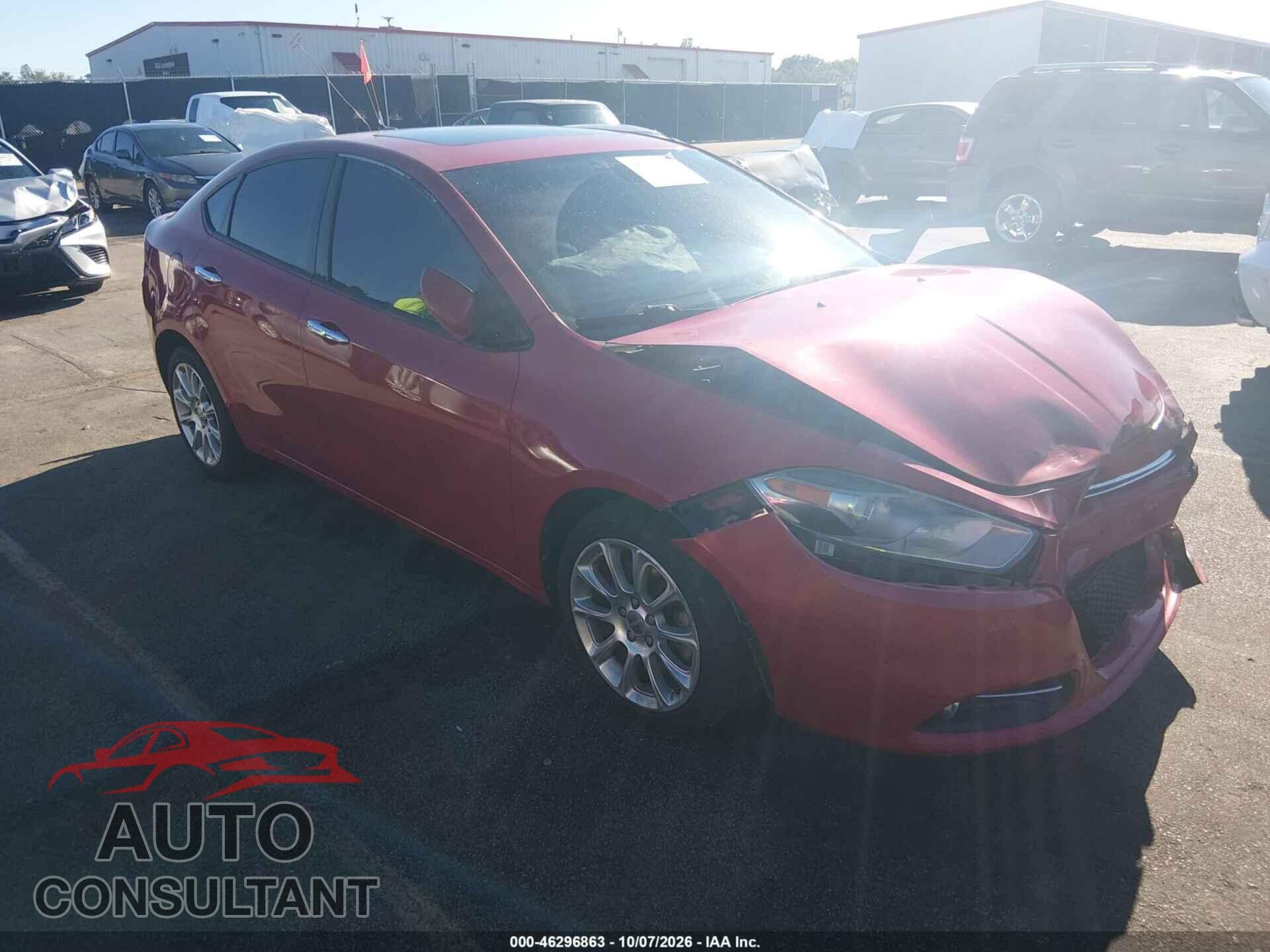 DODGE DART 2013 - 1C3CDFCA0DD246008