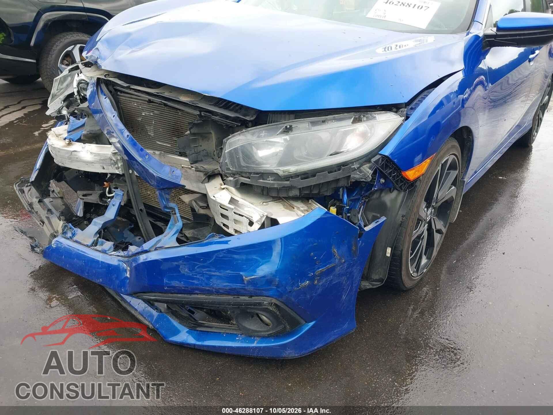 HONDA CIVIC 2019 - 2HGFC2F85KH577018