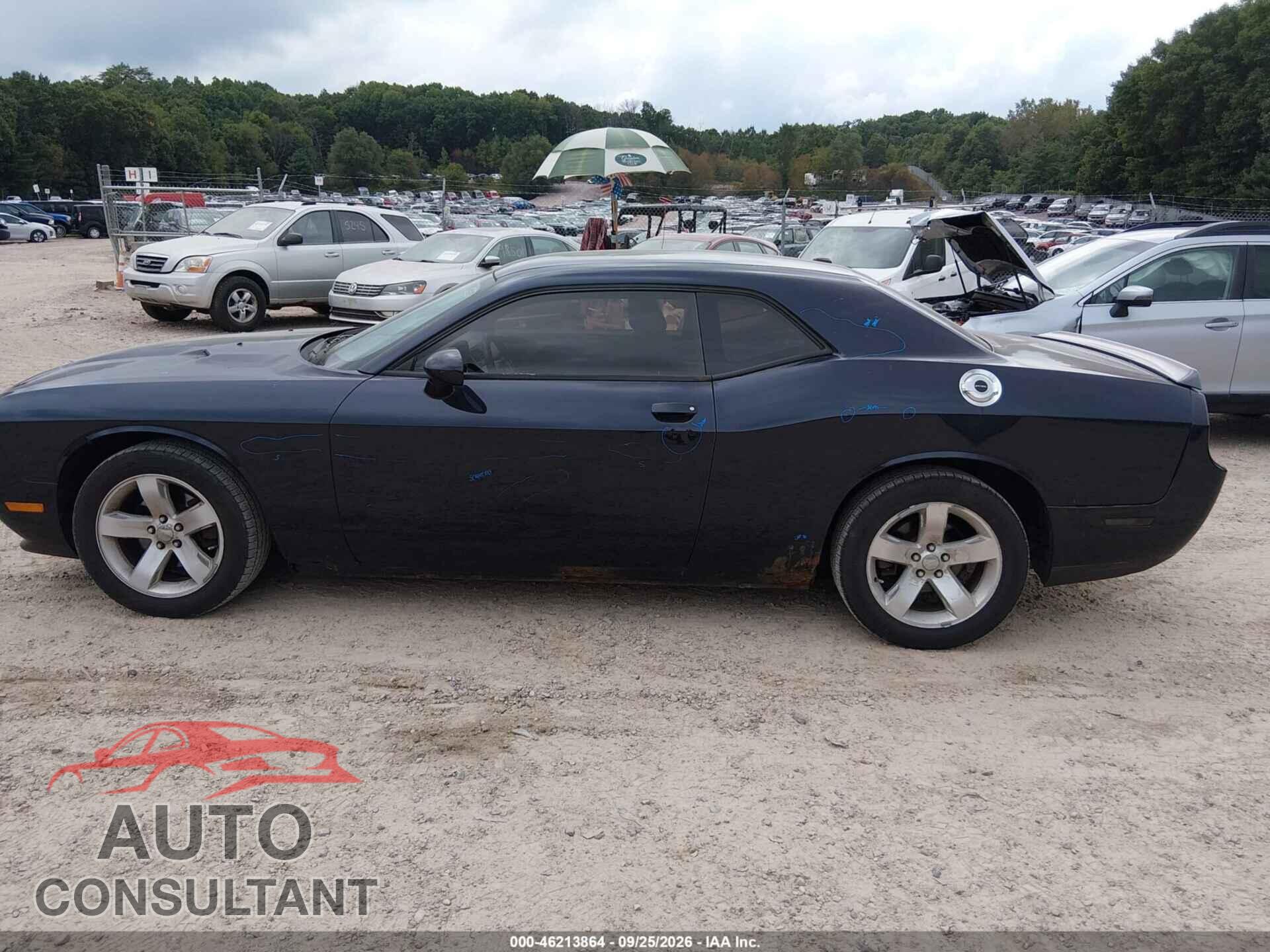 DODGE CHALLENGER 2012 - 2C3CDYAG9CH167702
