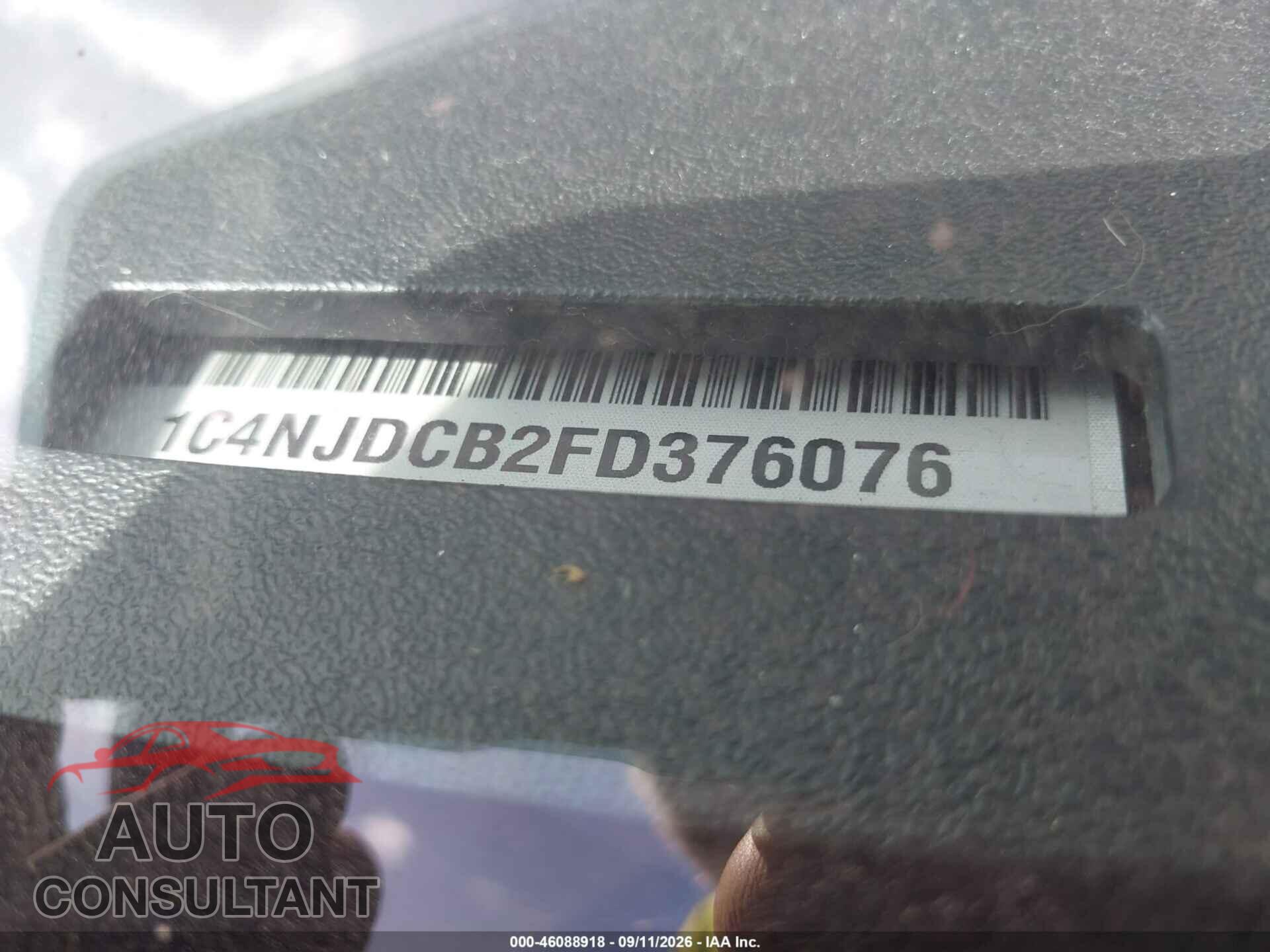 JEEP COMPASS 2015 - 1C4NJDCB2FD376076