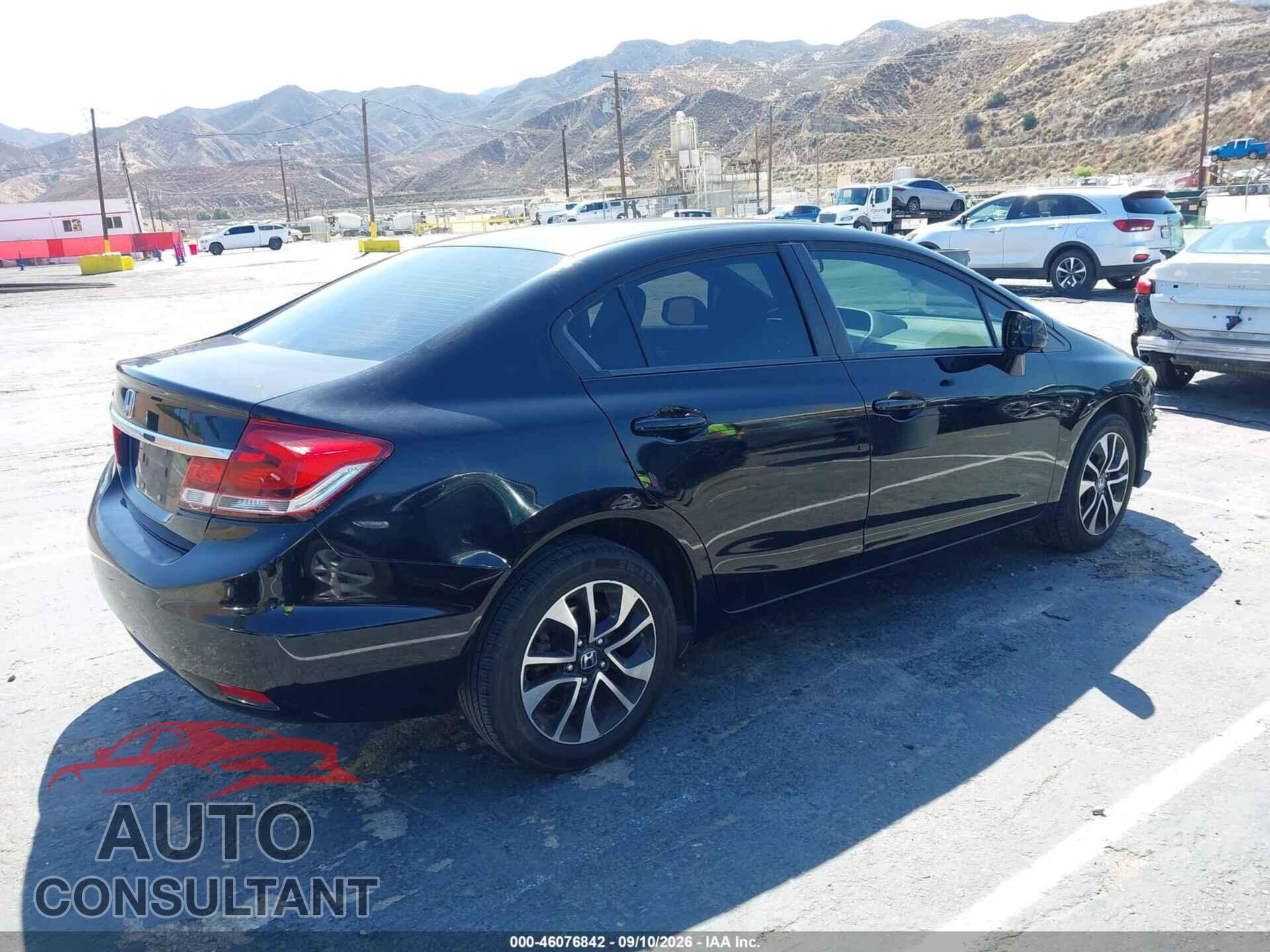 HONDA CIVIC 2013 - 19XFB2F84DE280466