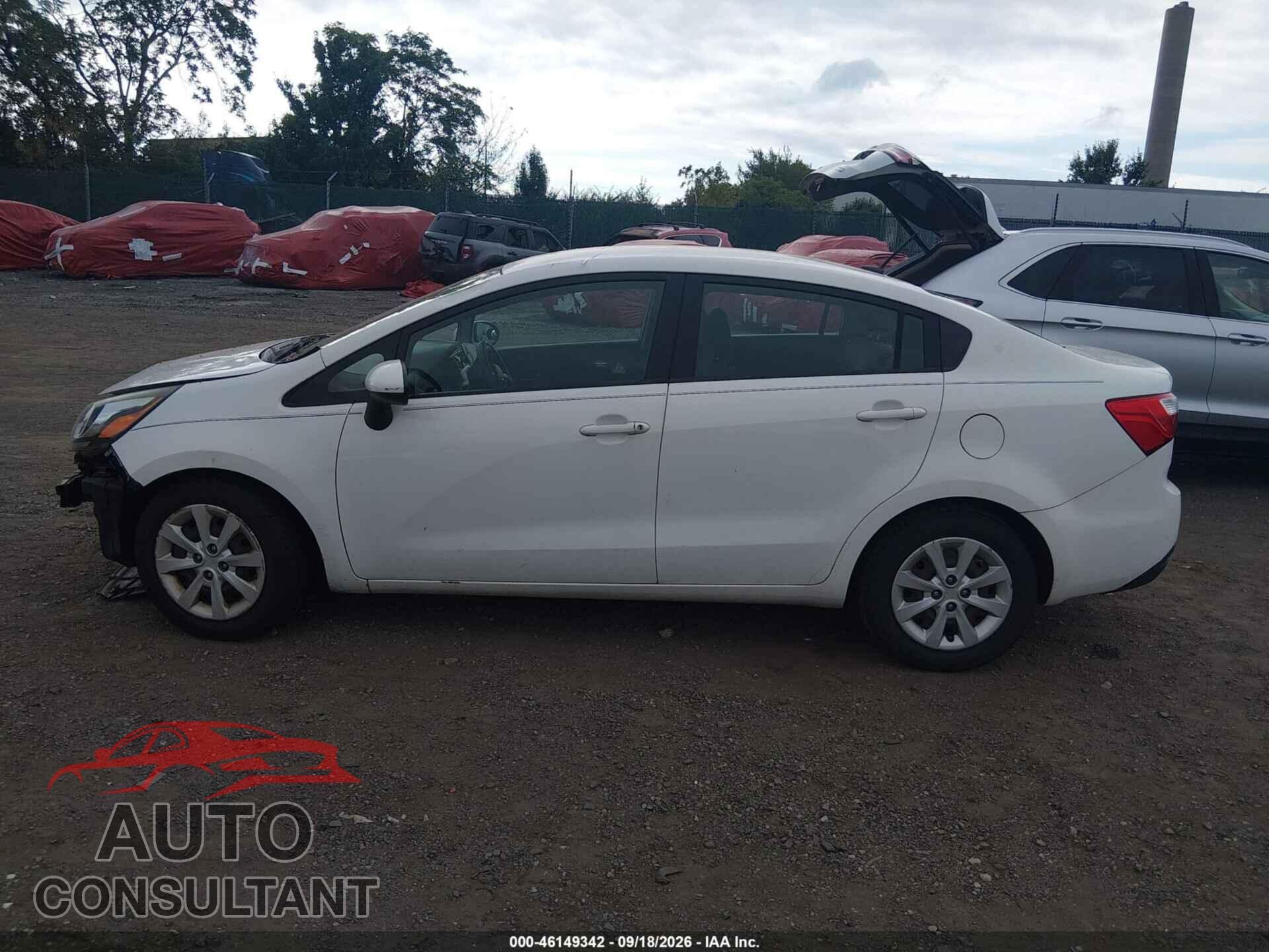 KIA RIO 2014 - KNADM4A38E6358339