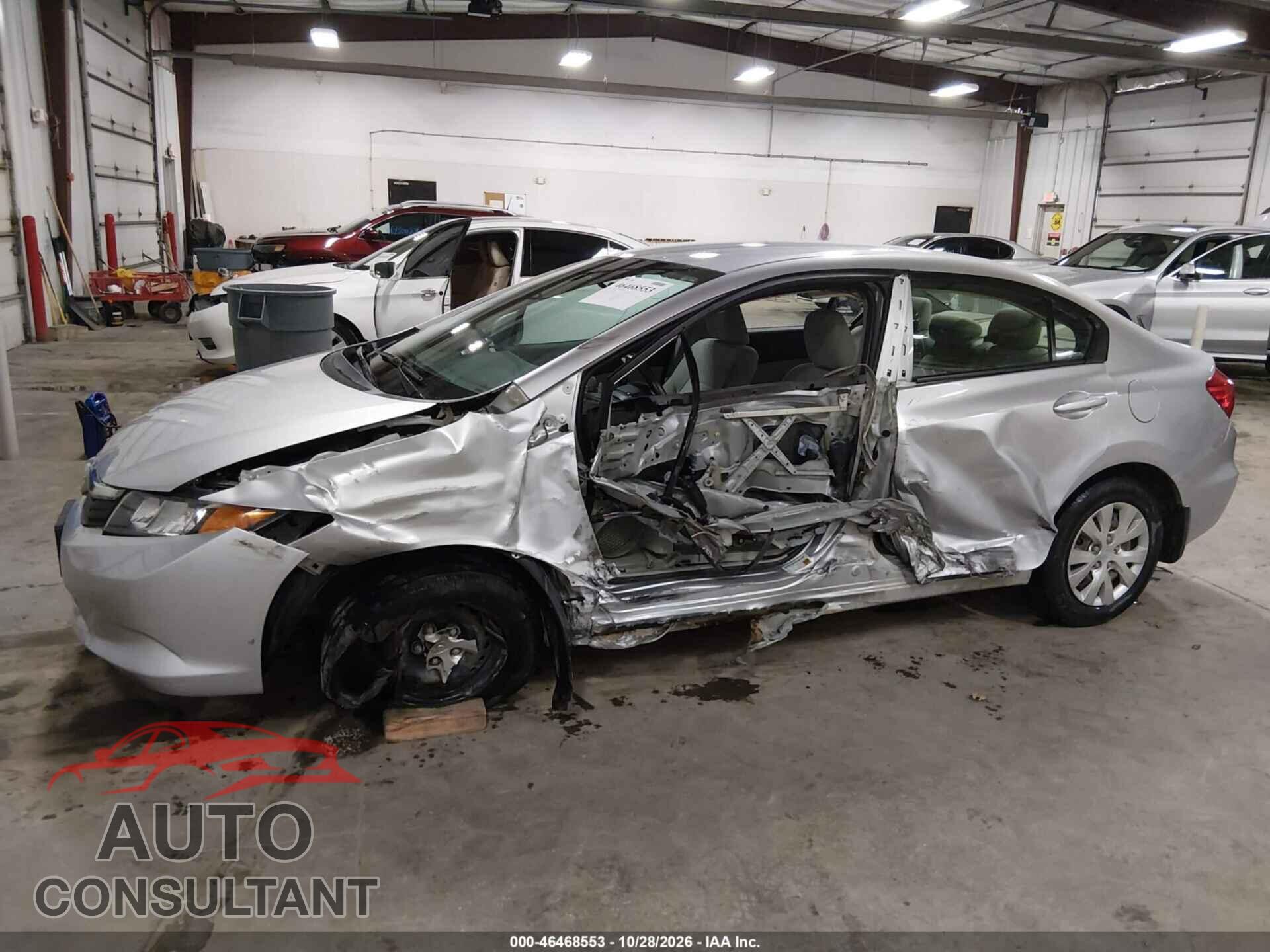 HONDA CIVIC 2012 - 2HGFB2F56CH300906