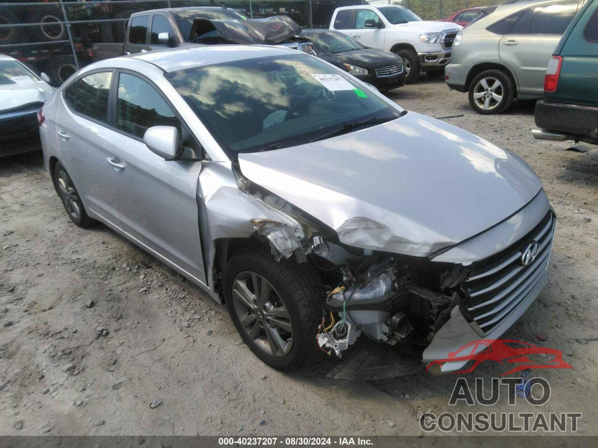 HYUNDAI ELANTRA 2018 - 5NPD84LF7JH356211
