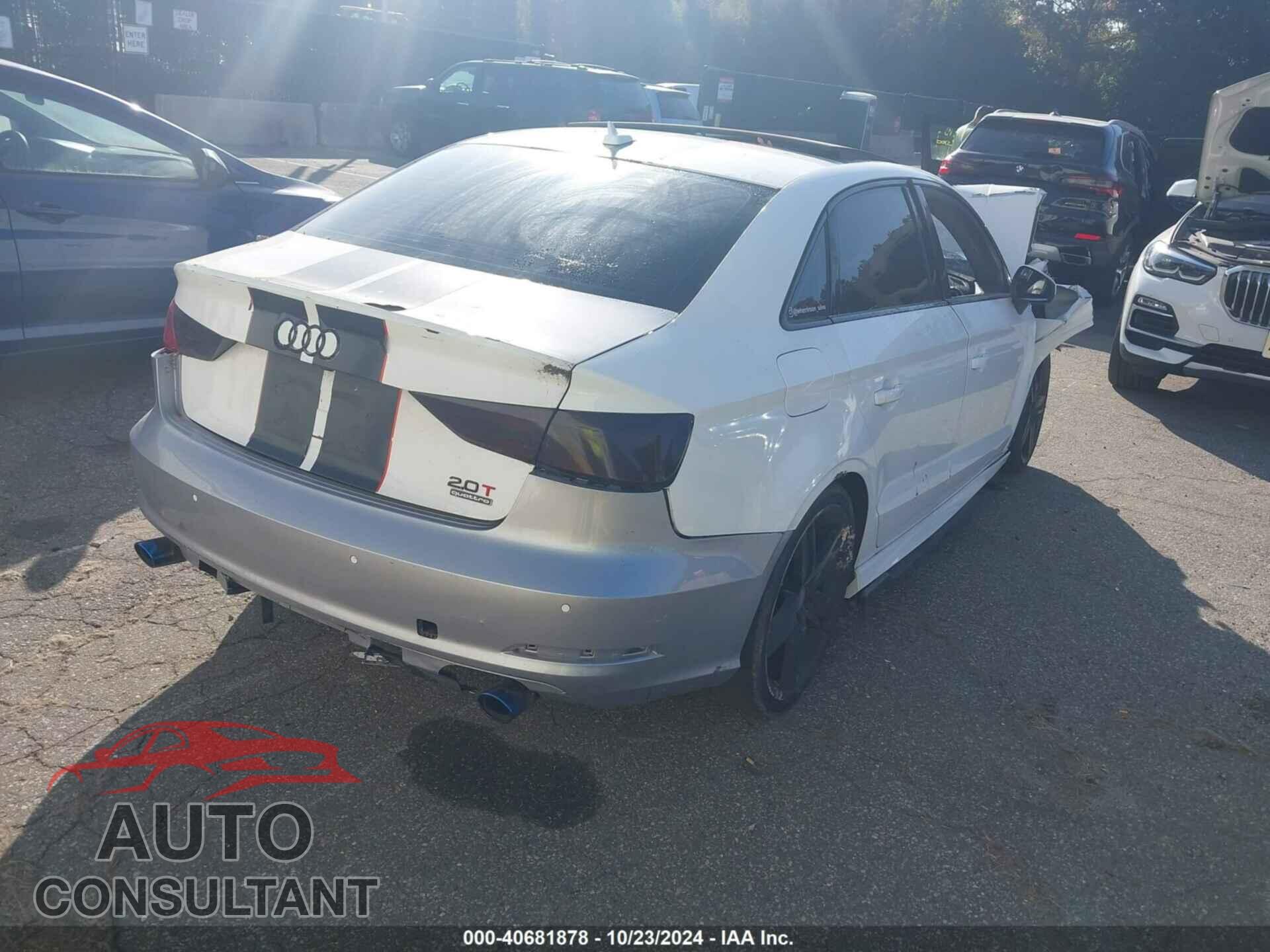 AUDI A3 2016 - WAUB8GFF3G1103839