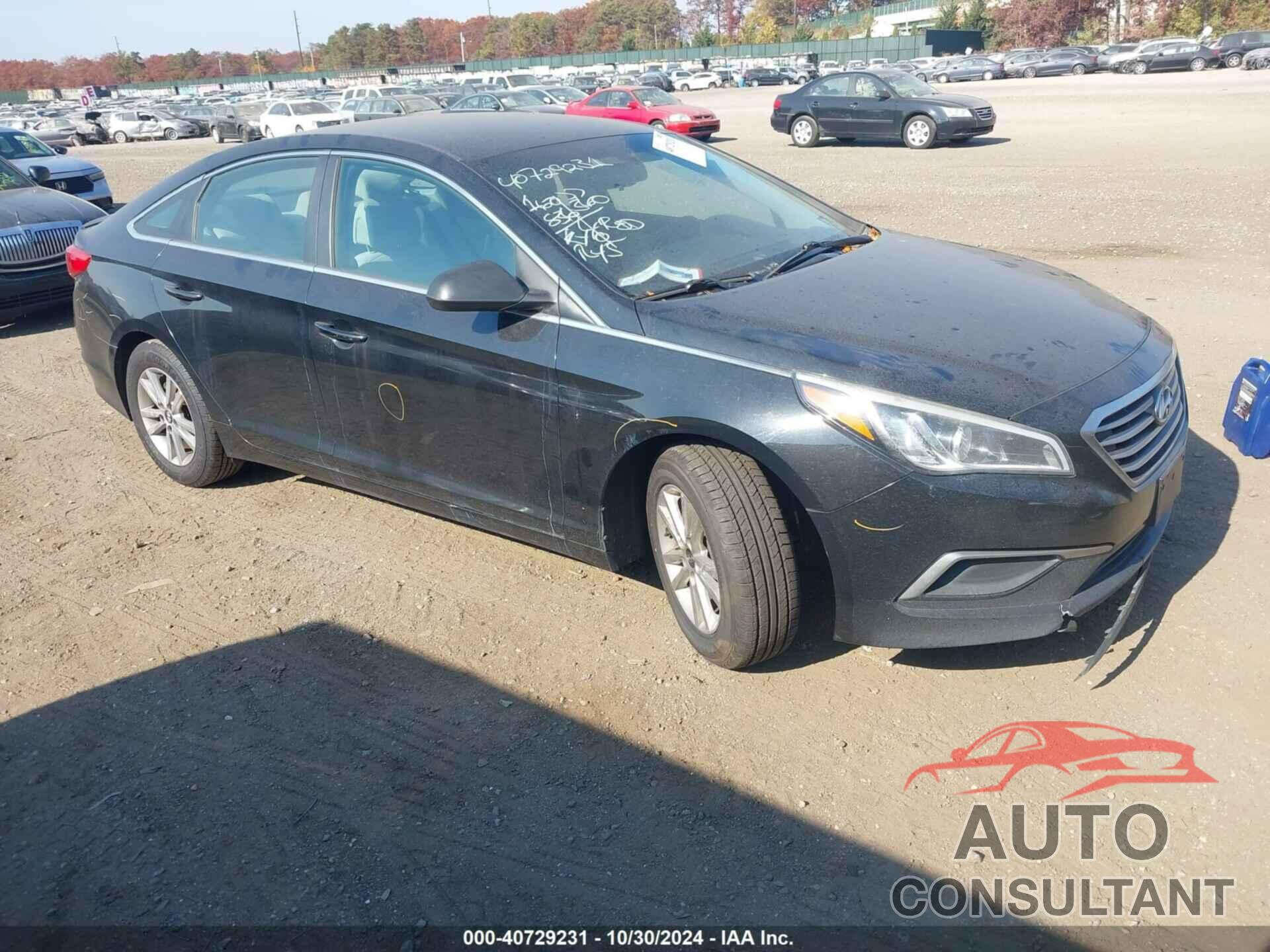 HYUNDAI SONATA 2016 - 5NPE24AF5GH312886