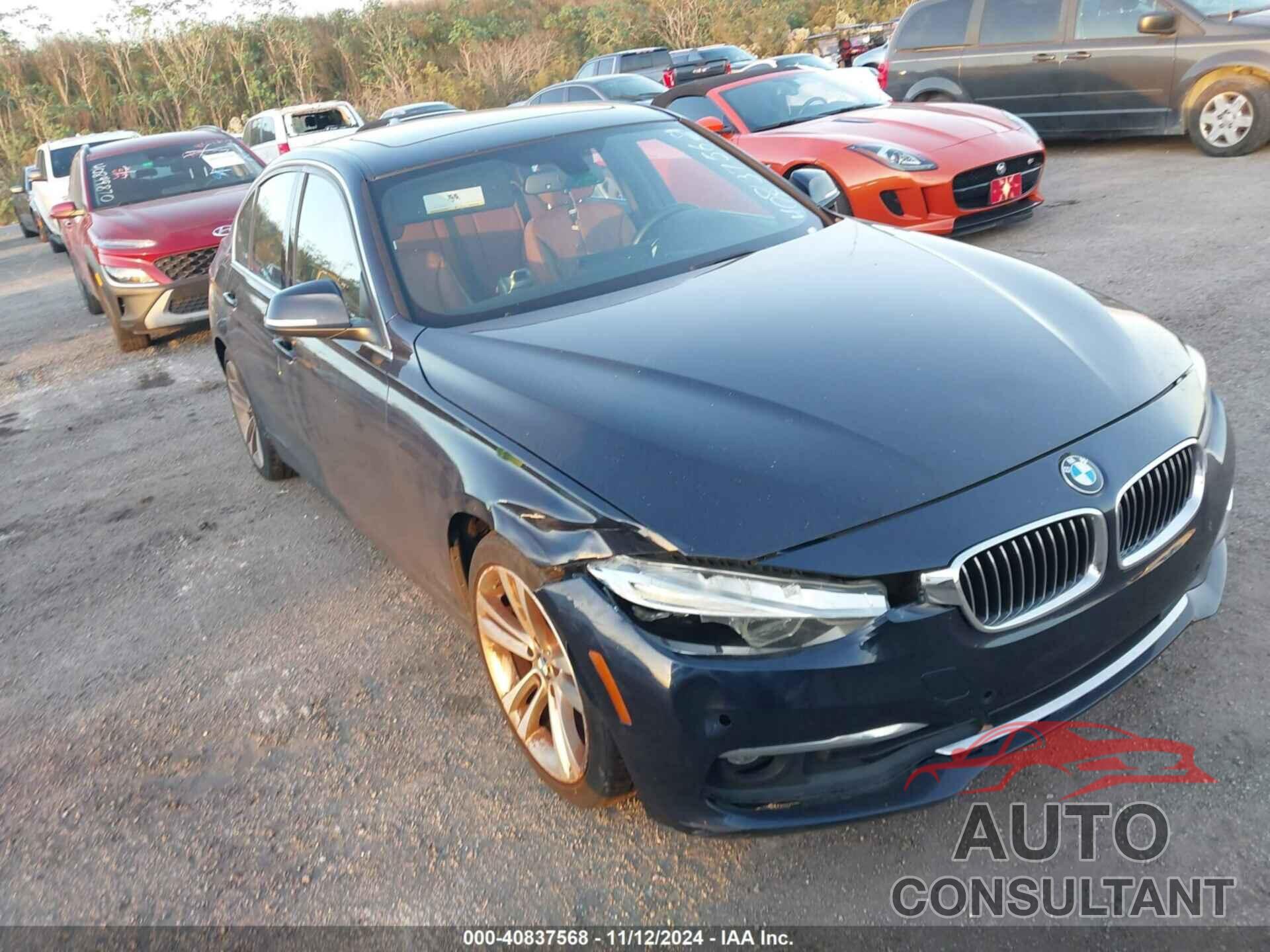 BMW 330I 2017 - WBA8D9G37HNU62921