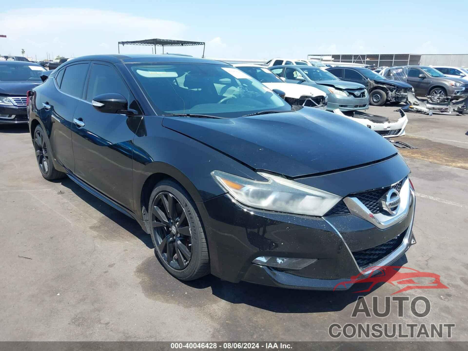 NISSAN MAXIMA 2016 - 1N4AA6AP5GC406659