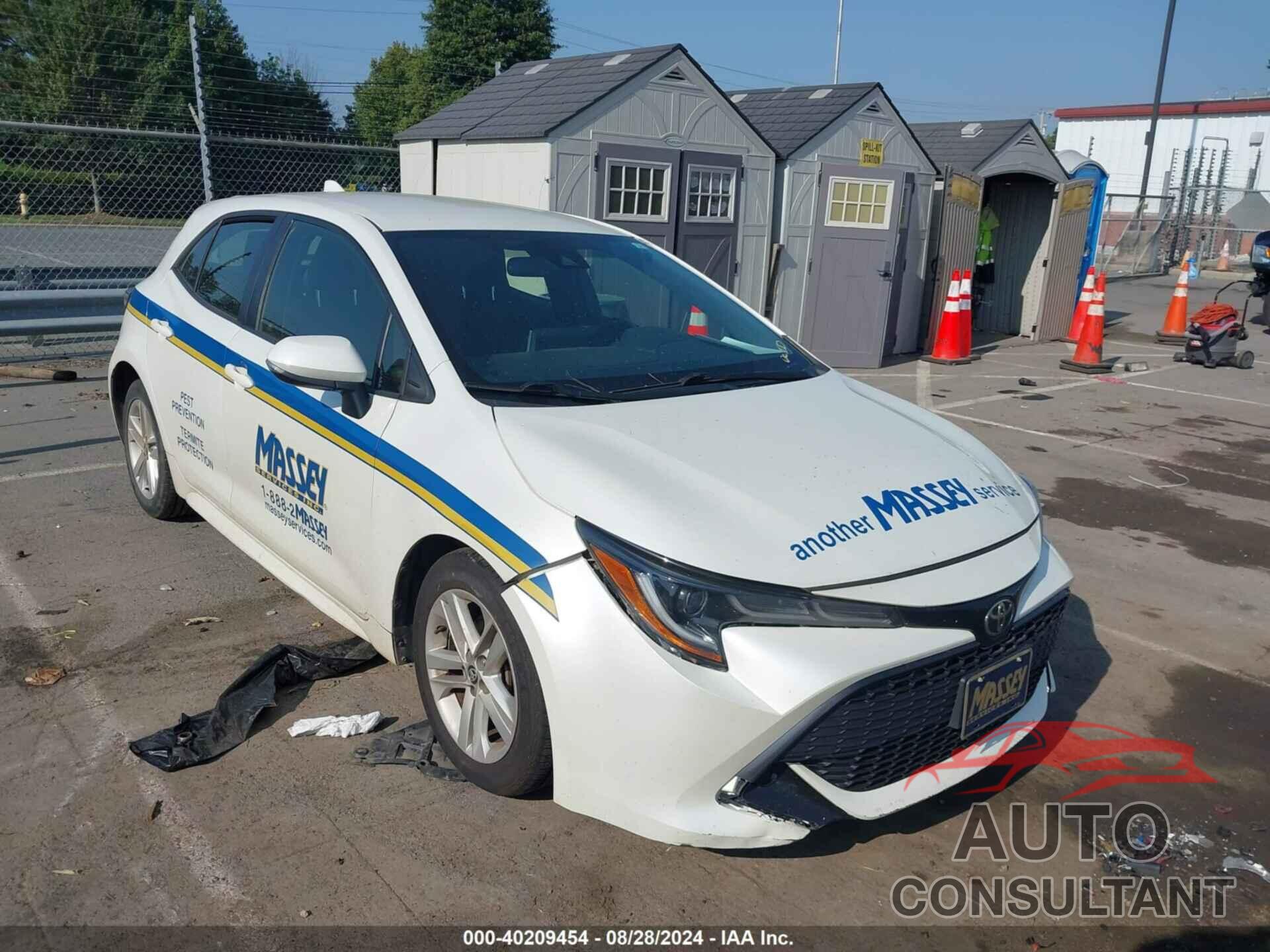 TOYOTA COROLLA 2019 - JTNK4RBE1K3019714