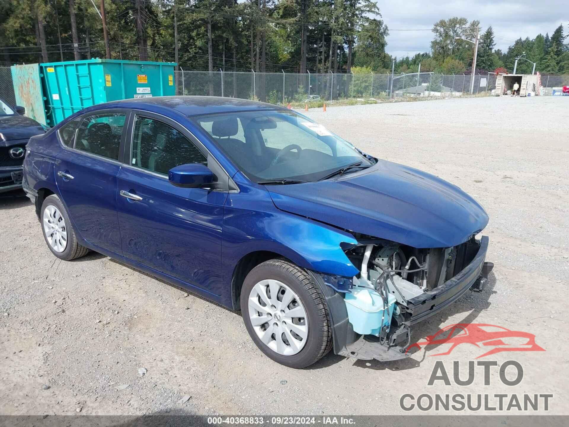 NISSAN SENTRA 2018 - 3N1AB7AP0JY213320