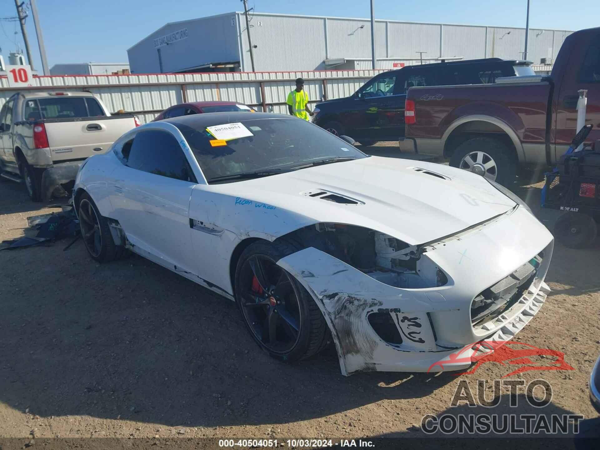JAGUAR F-TYPE 2016 - SAJWJ6DL8GMK23261