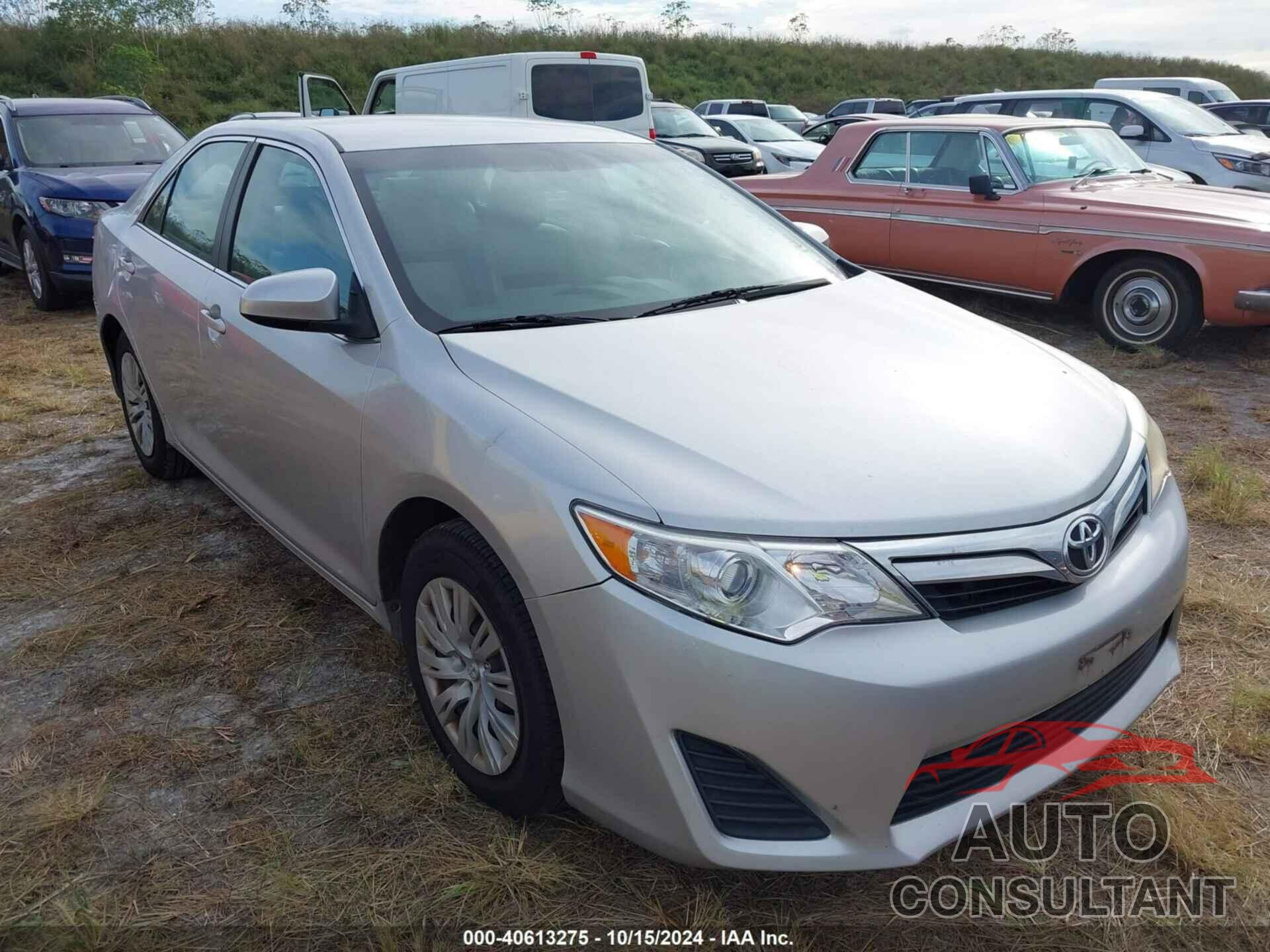 TOYOTA CAMRY 2012 - 4T4BF1FK2CR241014