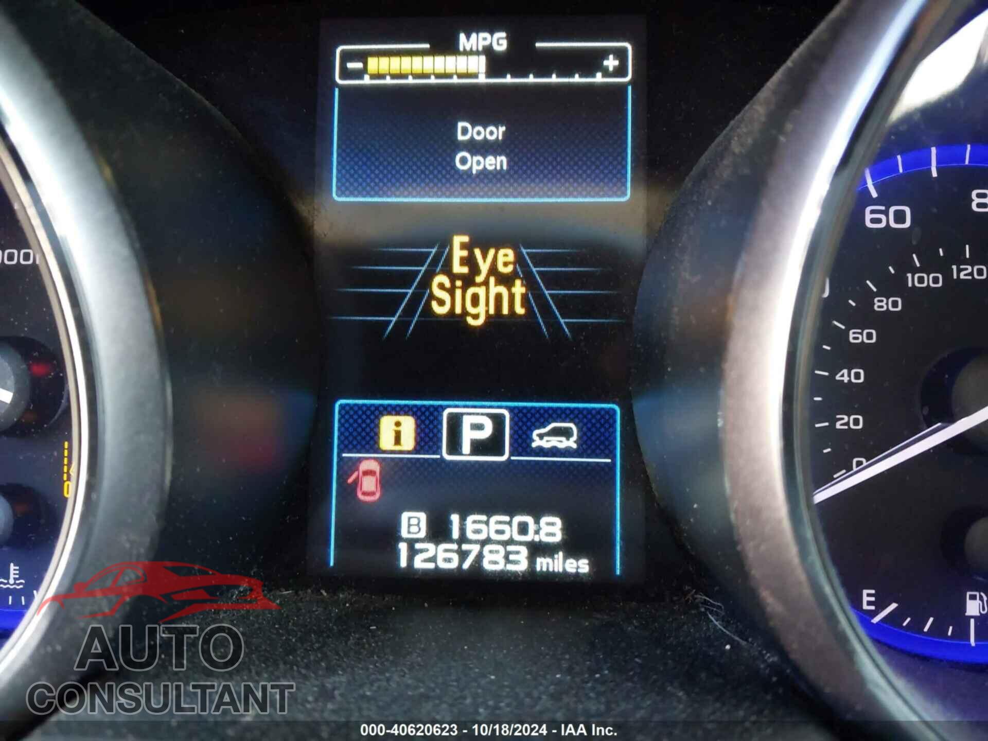 SUBARU OUTBACK 2017 - 4S4BSAFC3H3296521
