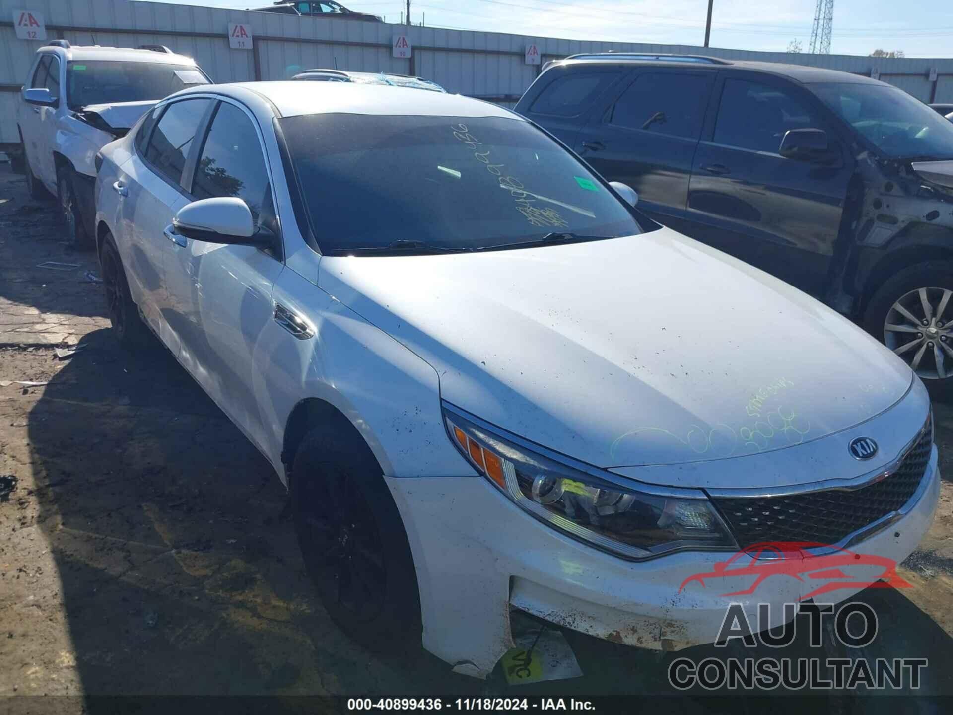 KIA OPTIMA 2016 - KNAGT4L30G5102475
